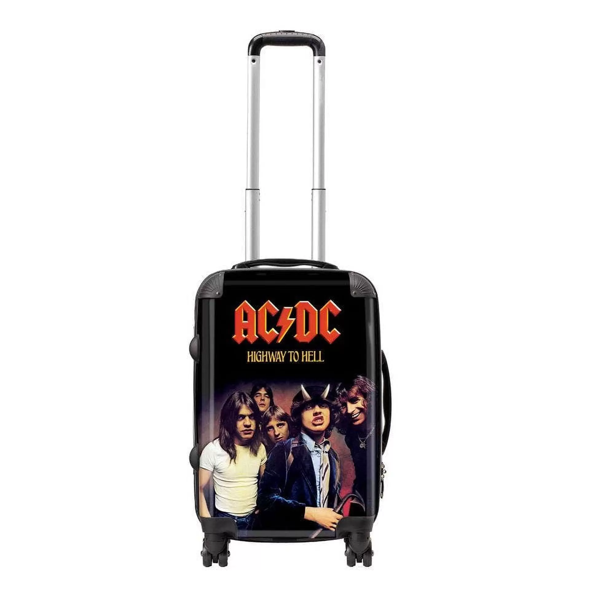 Rocksax Unisex AC/DC Official Tour Series Luggage/Suitcase By Rocksax - Highway To Hell - Carry On 52L