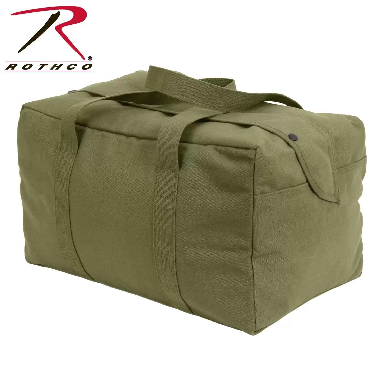 Rothco Canvas Small Parachute Cargo Bag. Olive Drab