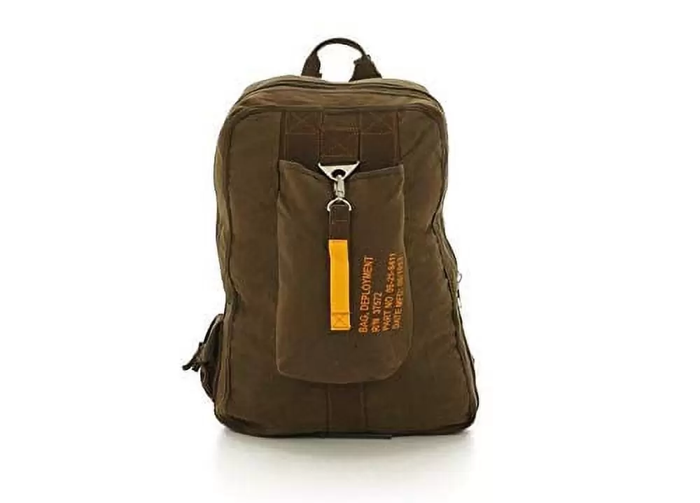 Rothco Vintage Canvas Flight Bag. Brown