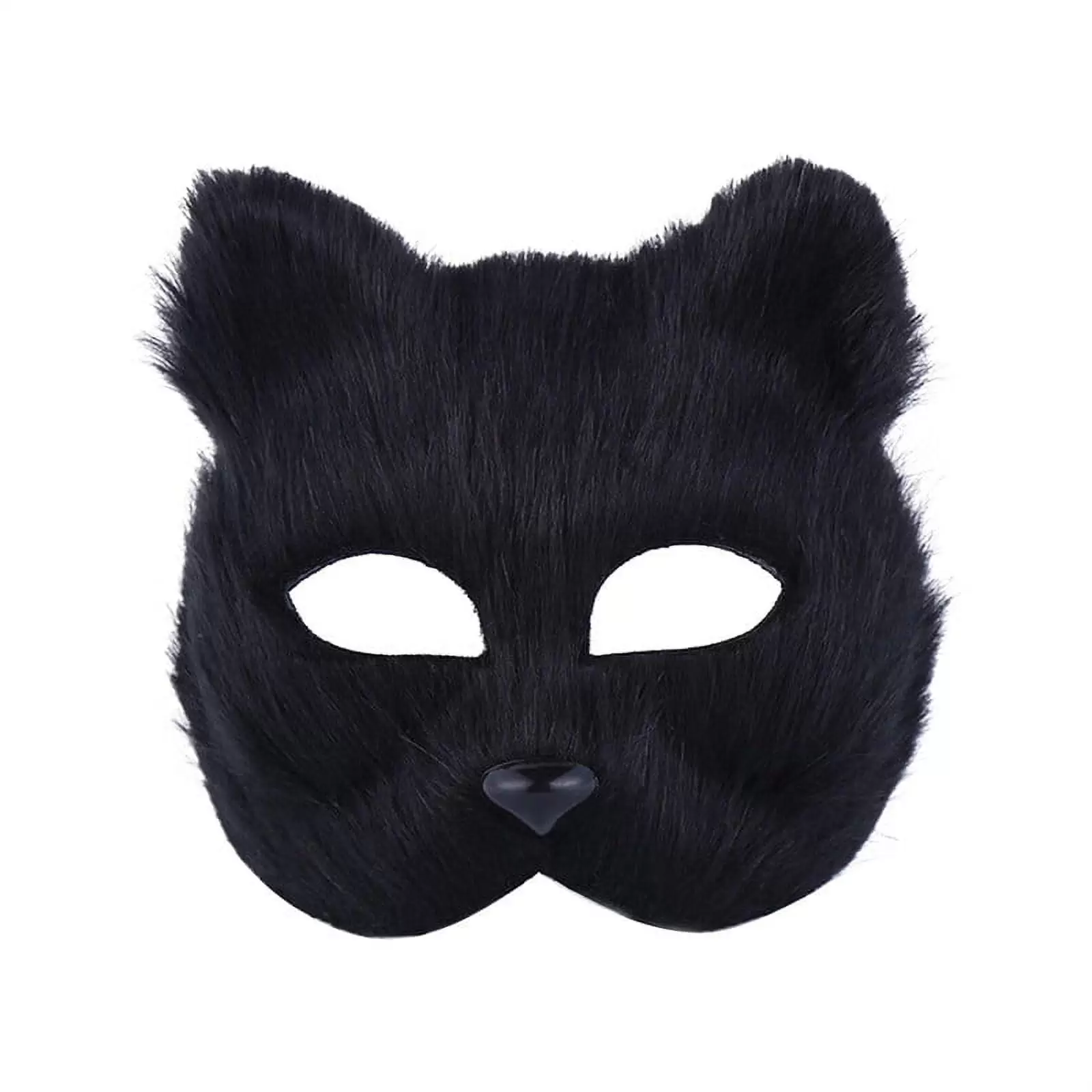 SANWOOD Masque.Masquerade Masque Fashionable Elegant Half-face Party Fox Furry Eye Masque for Girl