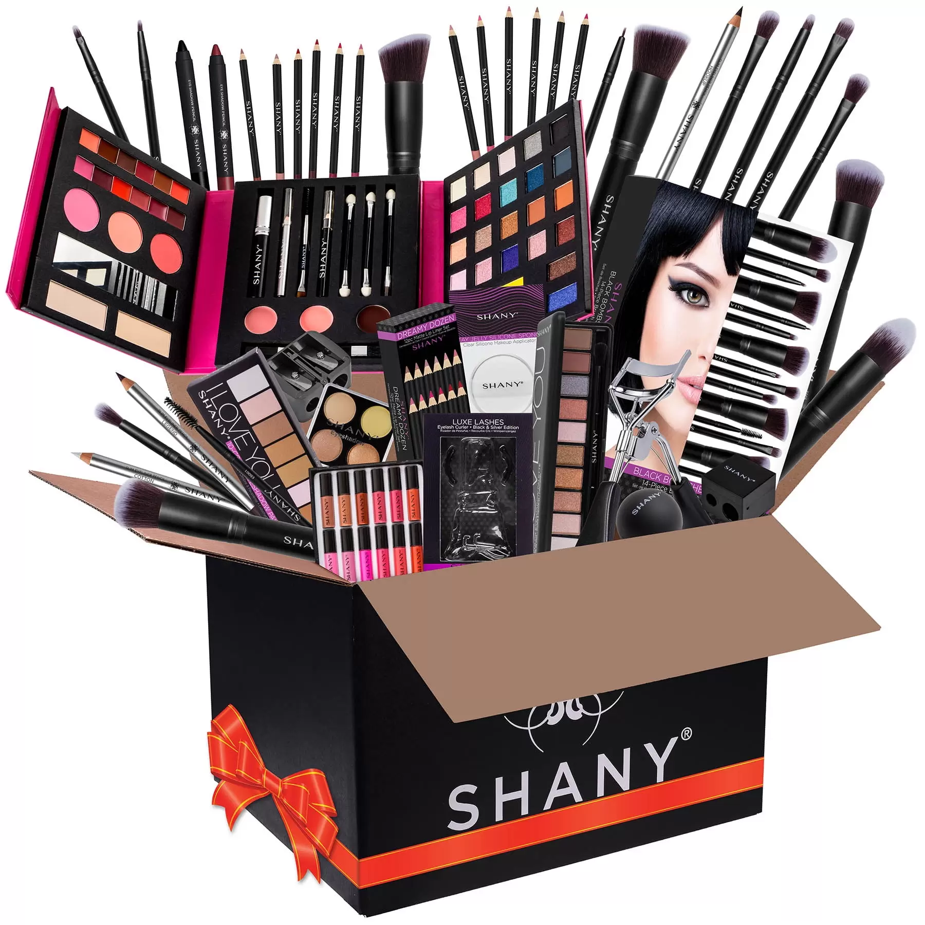 SHANY HOLIDAY CHRISTMAS EXCLUSIVE MAKEUP BUNDLE GIFT SET - MAKEUP COSMETICS LOT