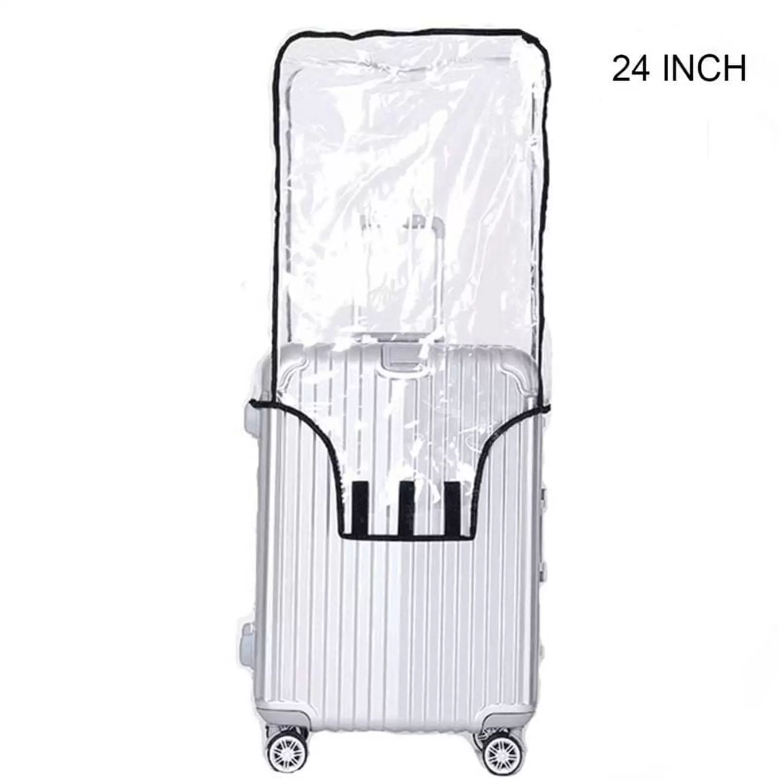 SPHET Luggage Cover Clear PVC Suitcase Cover for Carry on Luggage