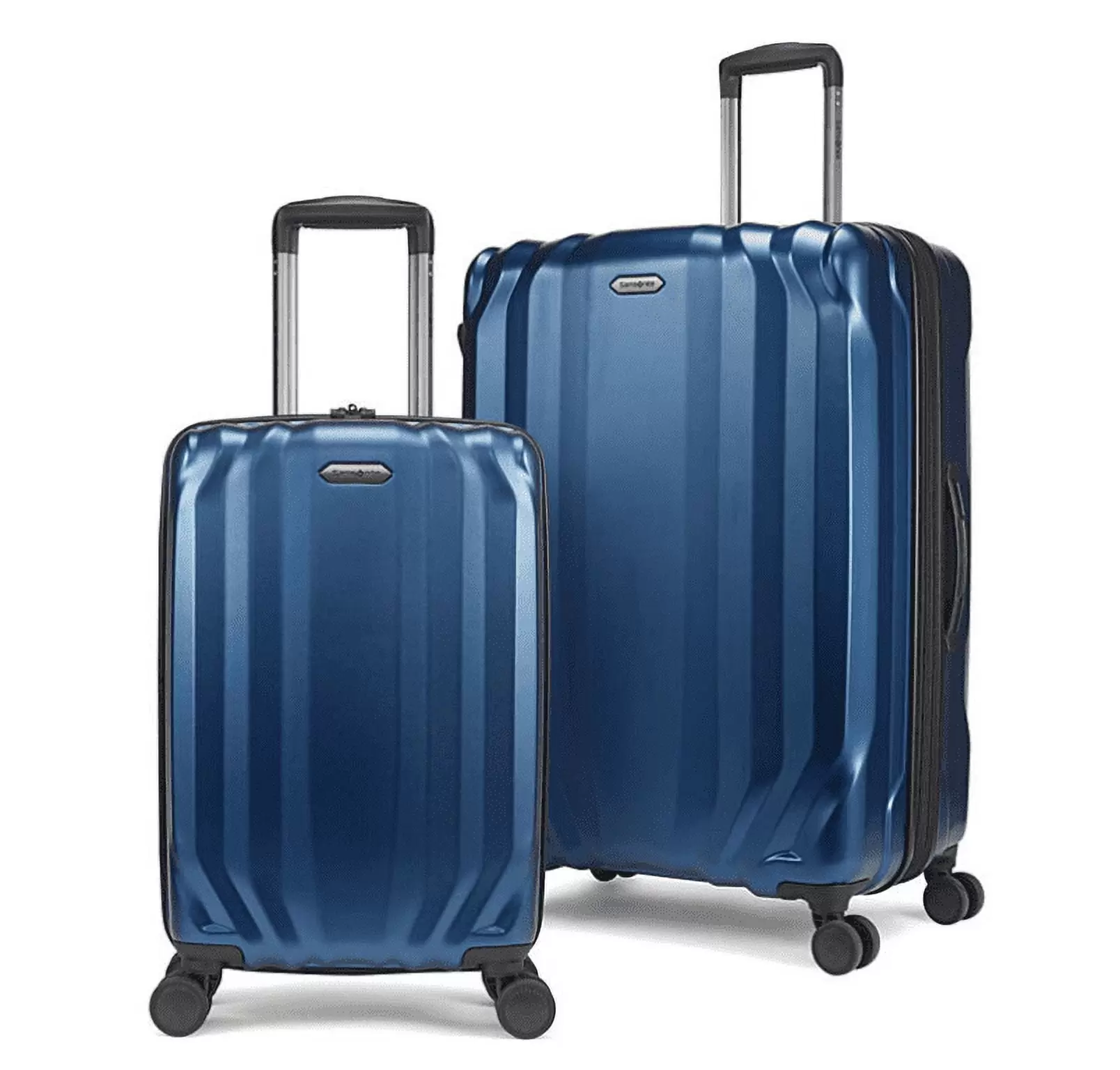 Samsonite 134852-1153 Volante Hardside Spinner Luggage 2-Piece Set blue