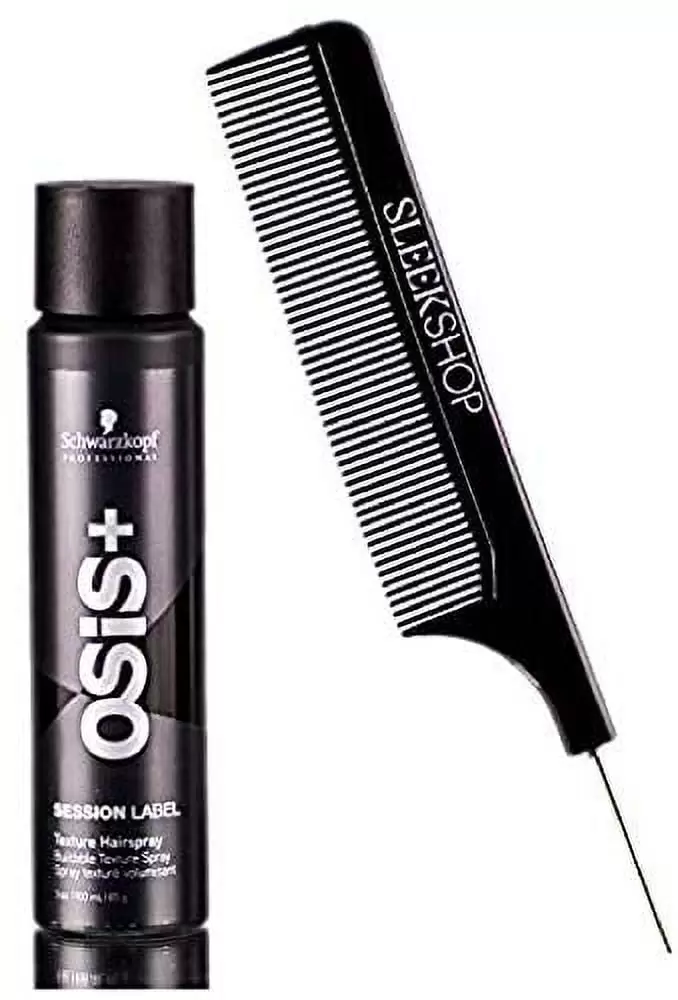 Schwarzkopf OSIS + Session Label TEXTURE HAIRSPRAY Buildable Texture Spray (Stylist Kit) Hair Spray (3.0 oz / 100 ml - TRAVEL SIZE)