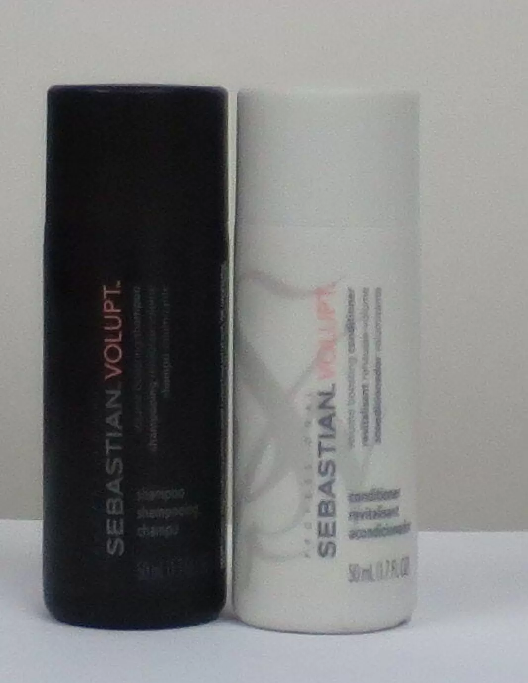 Sebastian Volupt Volume Boosting Shampoo and Conditioner Travel Size 1.7 oz