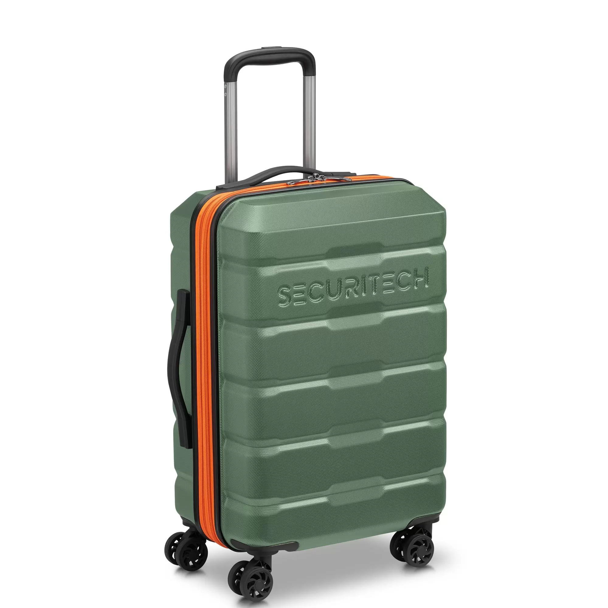 Securitech by Delsey. Citadel 20 Carry-on Hardside Spinner Luggage Green