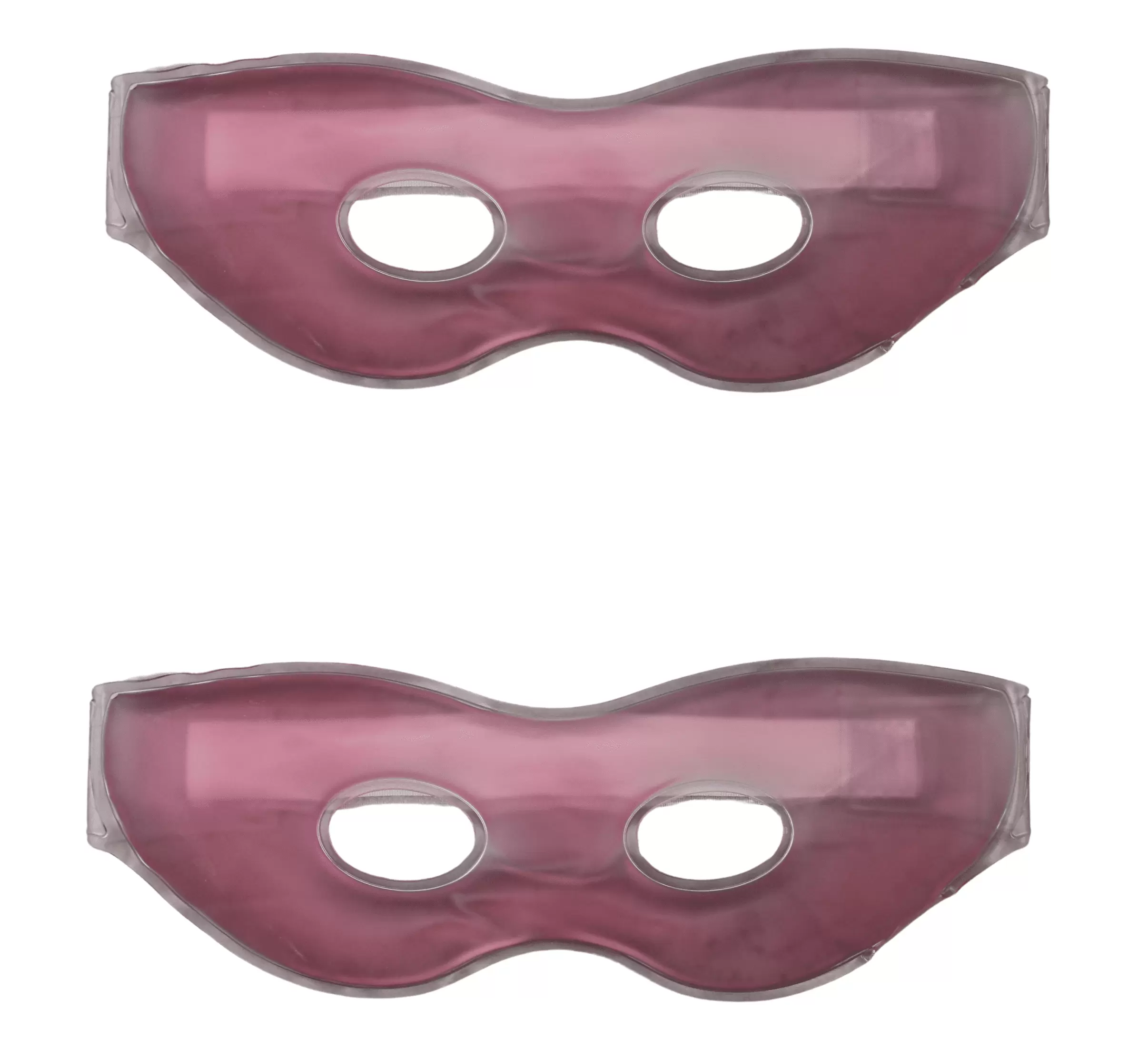 Set of 2 Adjustable Strap Soothing Therapeutic Gel Eye Mask for Cold Relief - Ideal for Migraine. Stress. and Puffy Eyes Spa Relieve Stress and Tension Dark Circles. Headaches. Migraines Pink