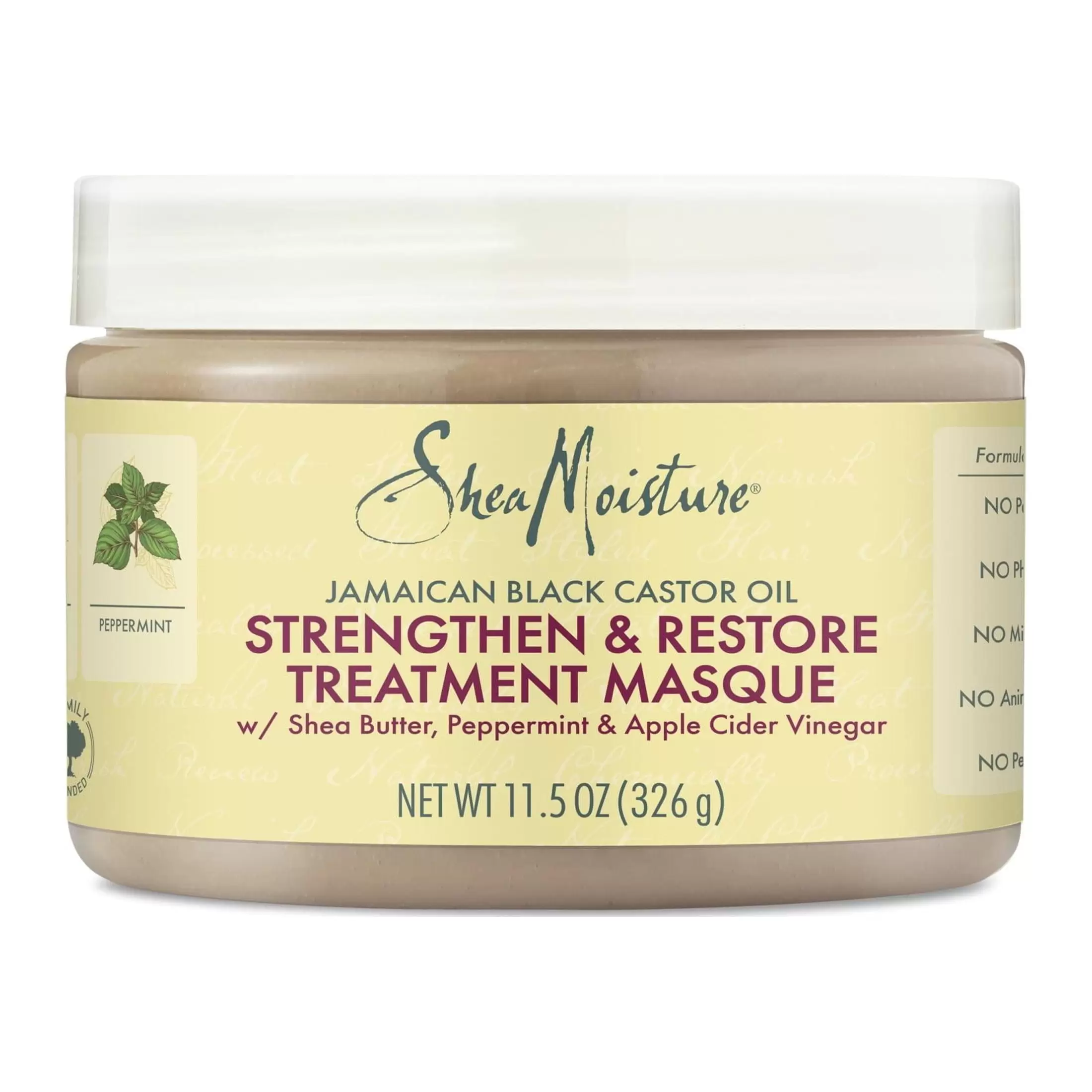 SheaMoisture Strengthen and Restore Hair Mask with Shea Butter. 11.5 oz