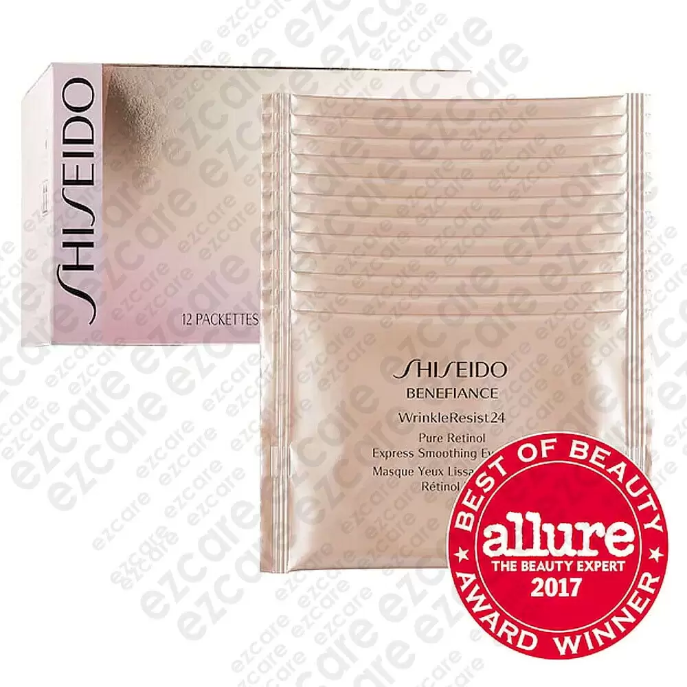 Shiseido Benefiance WrinkleResist24 Pure Retinol Express Eye Mask 12X2 [US]