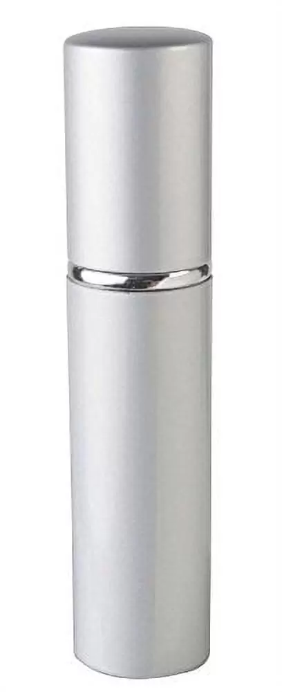 Silver Refillable Travel Size Perfume Bottle Spray. 10ml .41oz