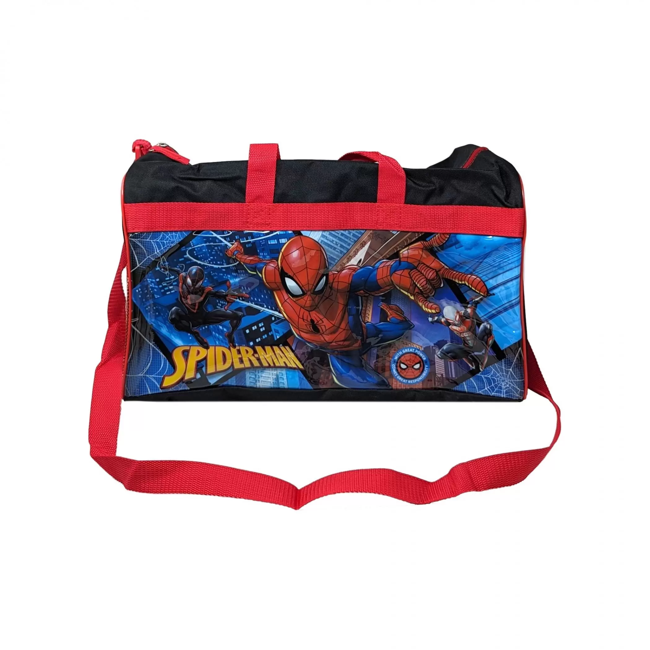 Spider-Man Duffel Bag 17 Marvel Boys Carry-On Miles Morales Spider-Man 2099