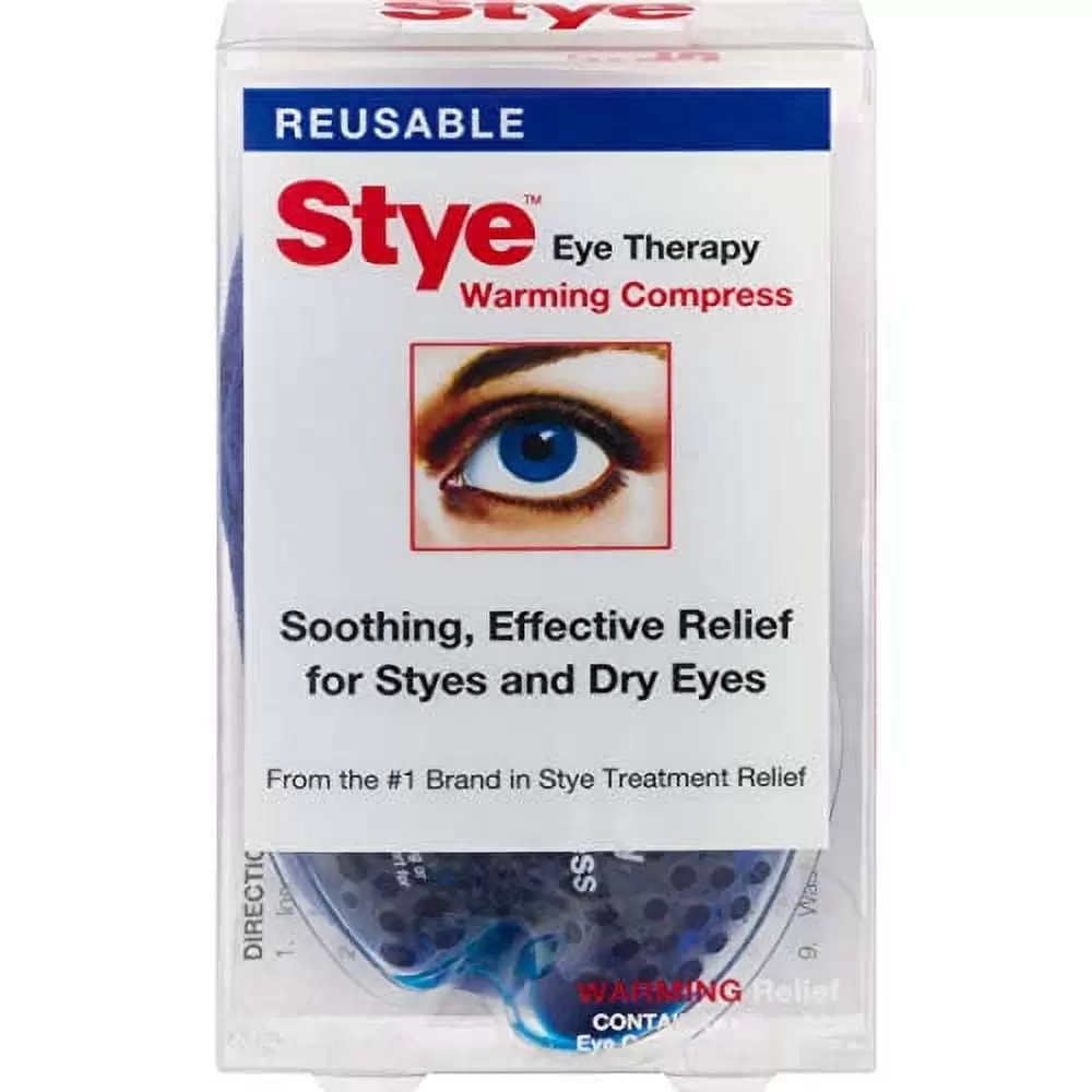 Stye Eye Therapy Reusable Warming Compress. Relief for Styes and Dry Eyes. Reusable