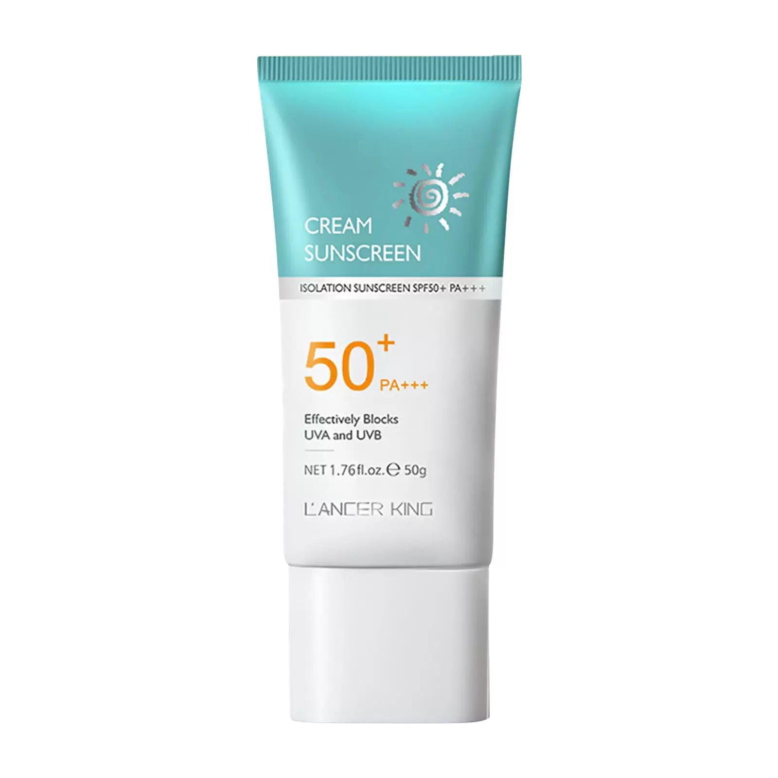 Sunscreen Water Proof Sweatproof Full Face Sunscreen U V Protection Refreshing Spf50+ Protective Cream 50G.Sunscreens