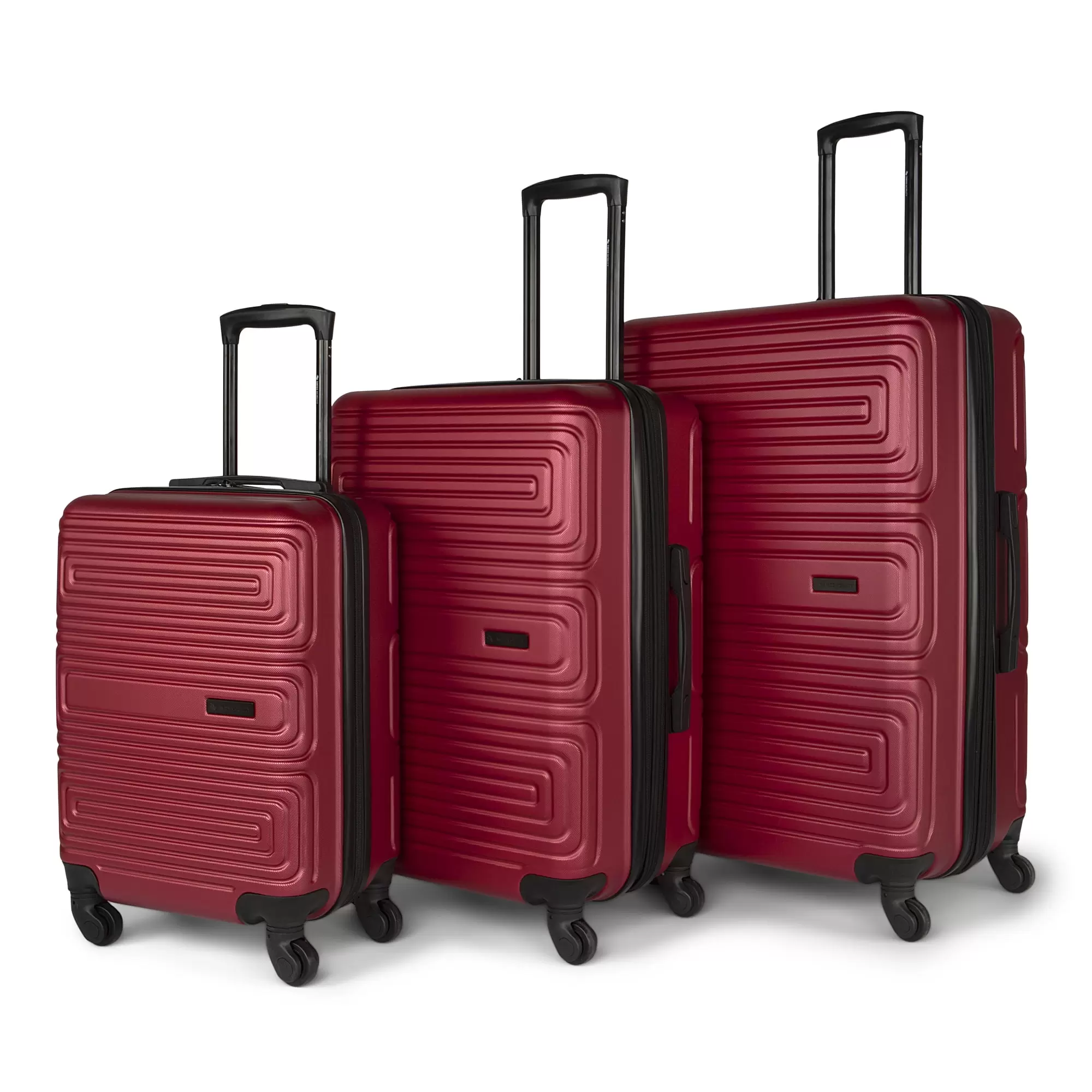 Swiss Mobility - SFO 3 Piece Set Luggage - Red