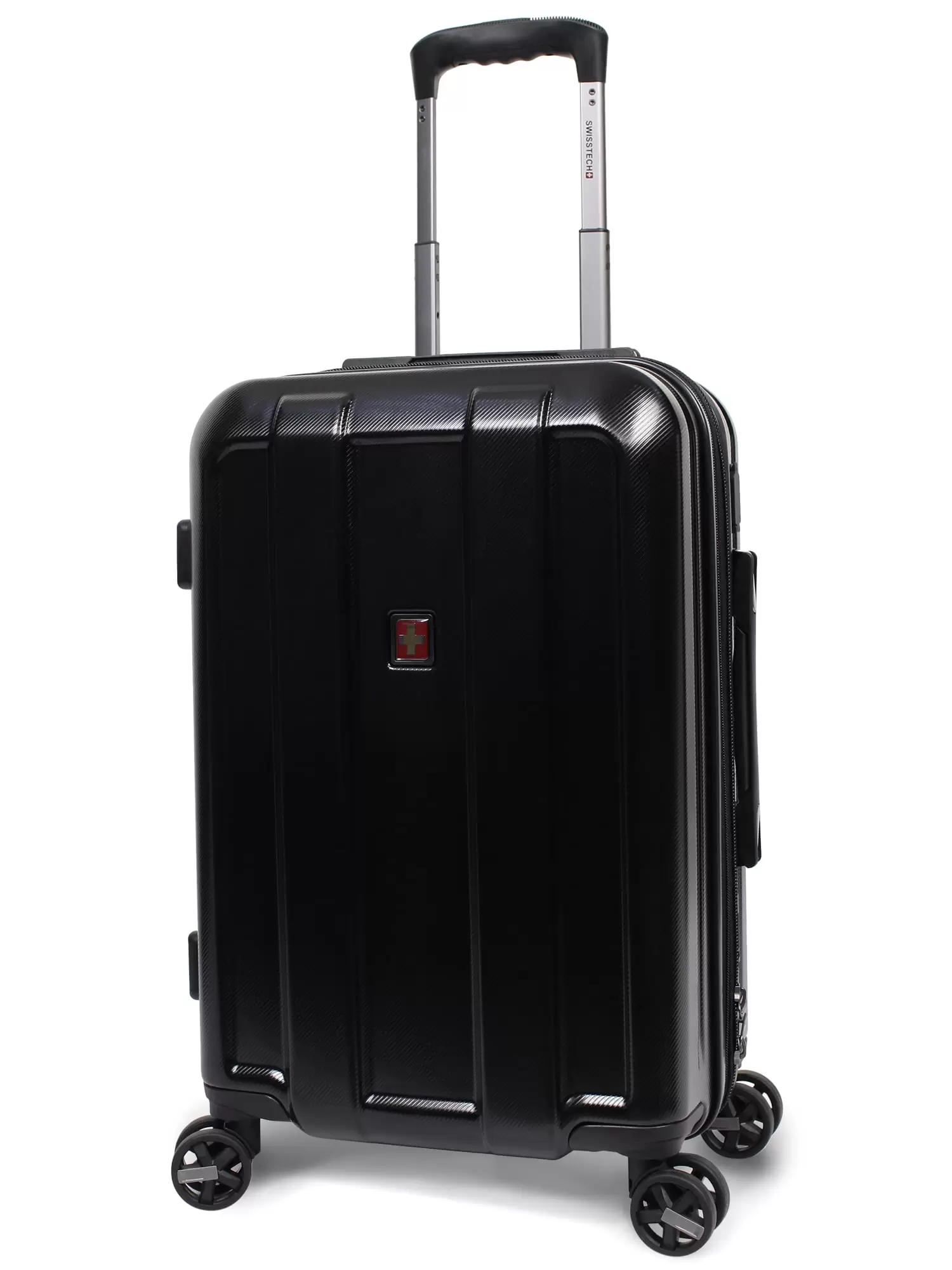 SwissTech Navigation 21 Hard Side Carry-on Luggage. 24H x 15W x 10.5D. (Walmart Exclusive)