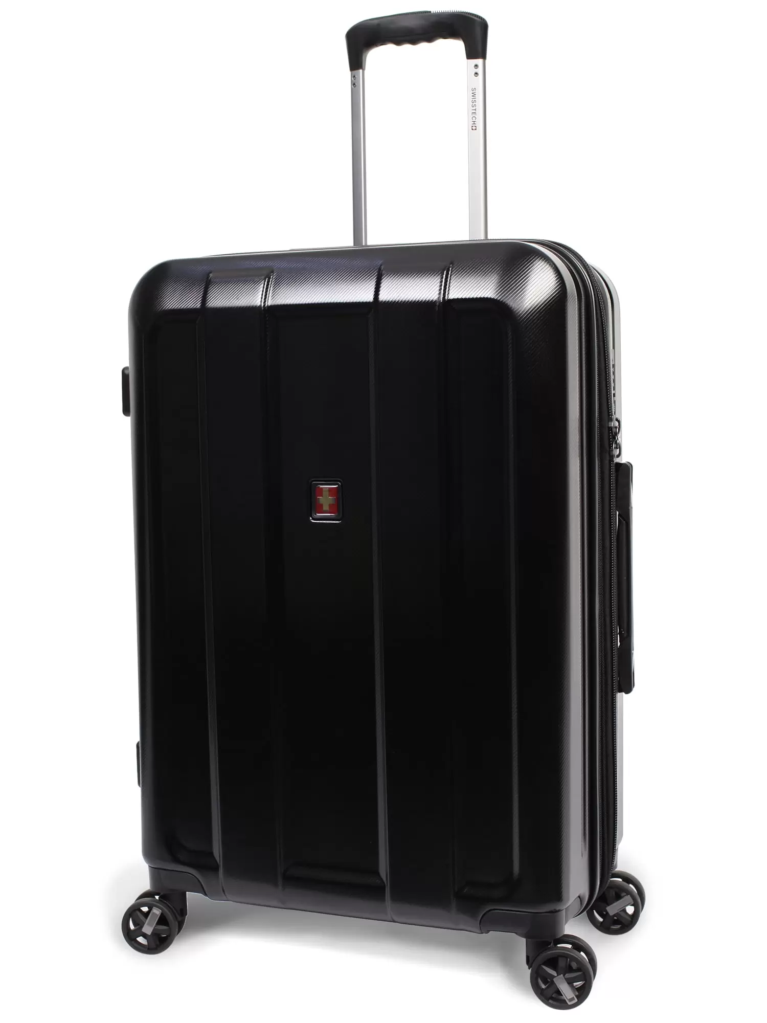 SwissTech Navigation 25 Hardside Checked Luggage. 25H x 17.5W x 10D