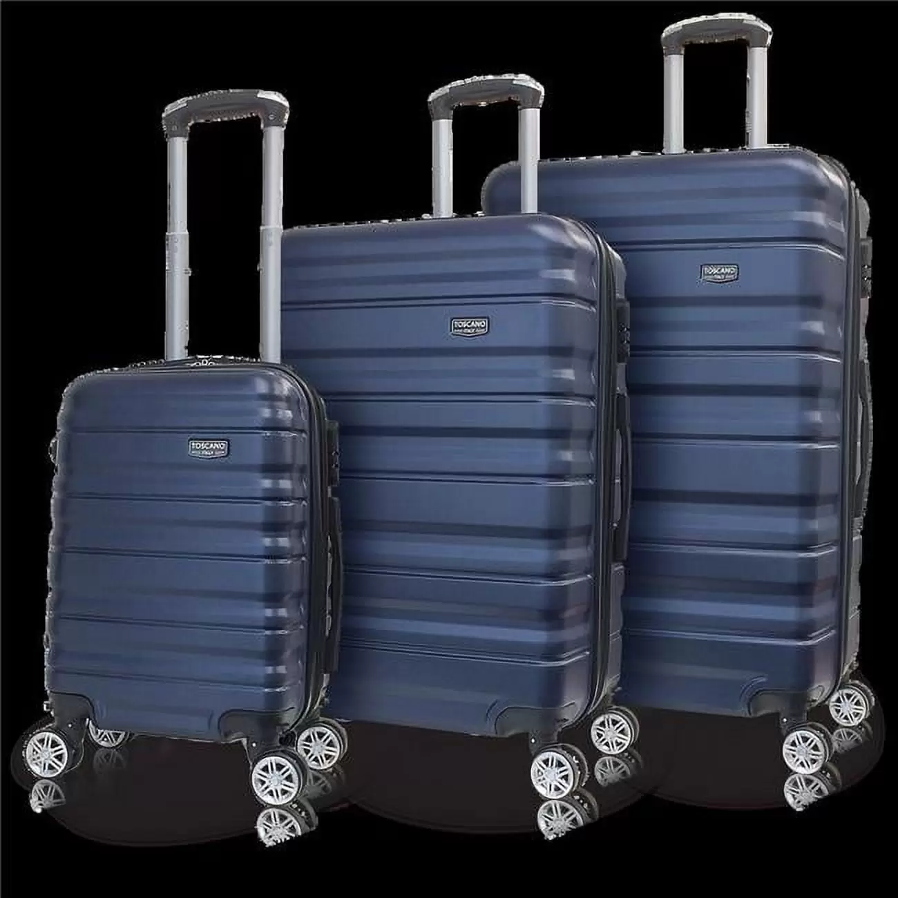 TOSCANO By Tucci TOSCANO by Tucci 3PC Magnifica (18'. 26'. 30') Magnifica Lightweight Luggage Suitcase Set