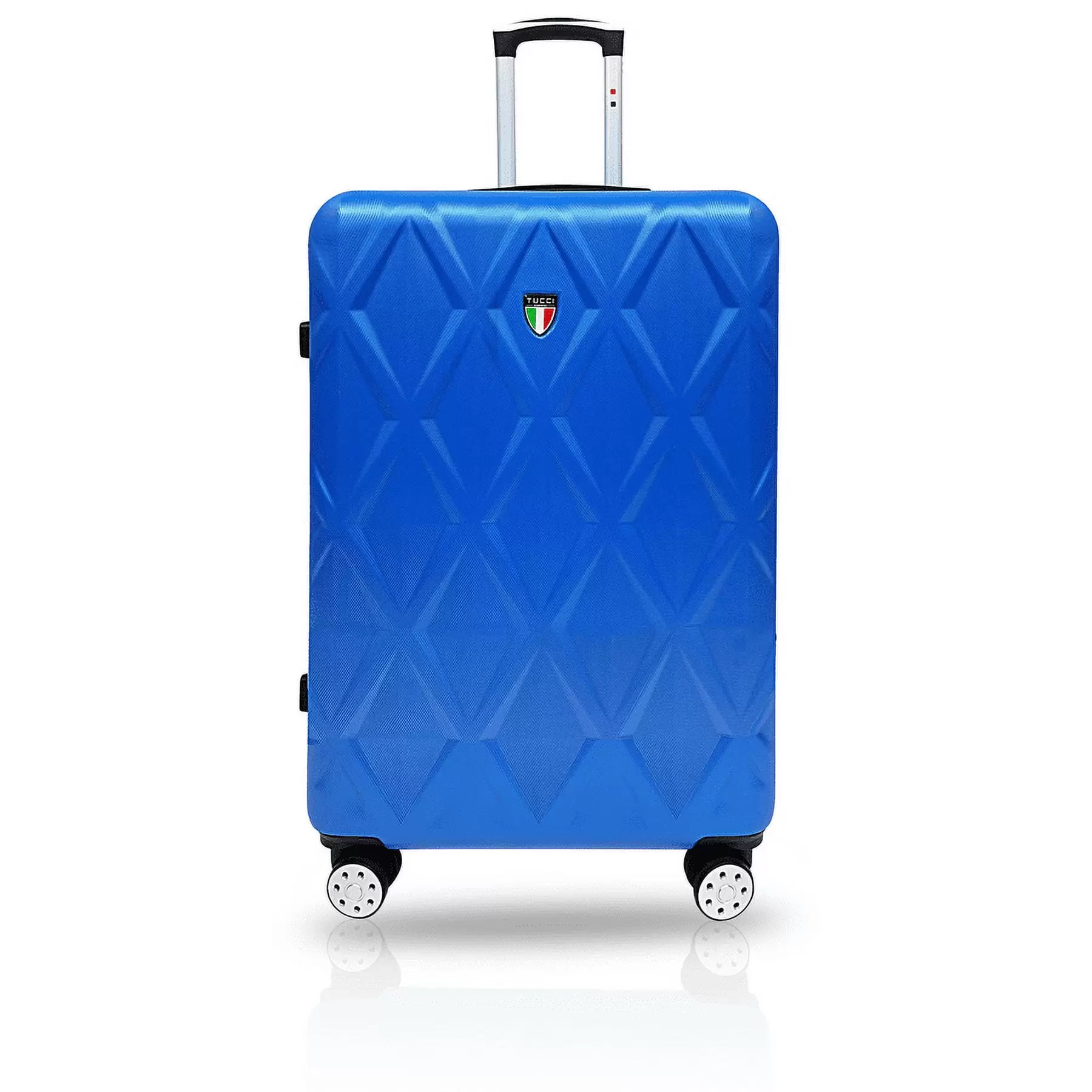 TUCCI Italy ALVEARE ABS 20 Carry On Luggage Suitcase - Pearl Blue