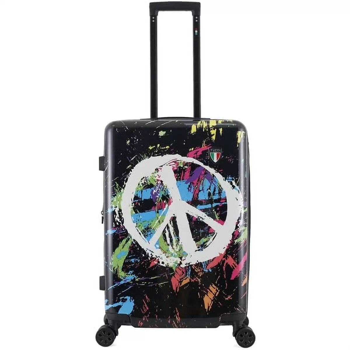 TUCCI Italy Spray Art Peace In The World 24 Luggage Suitcase