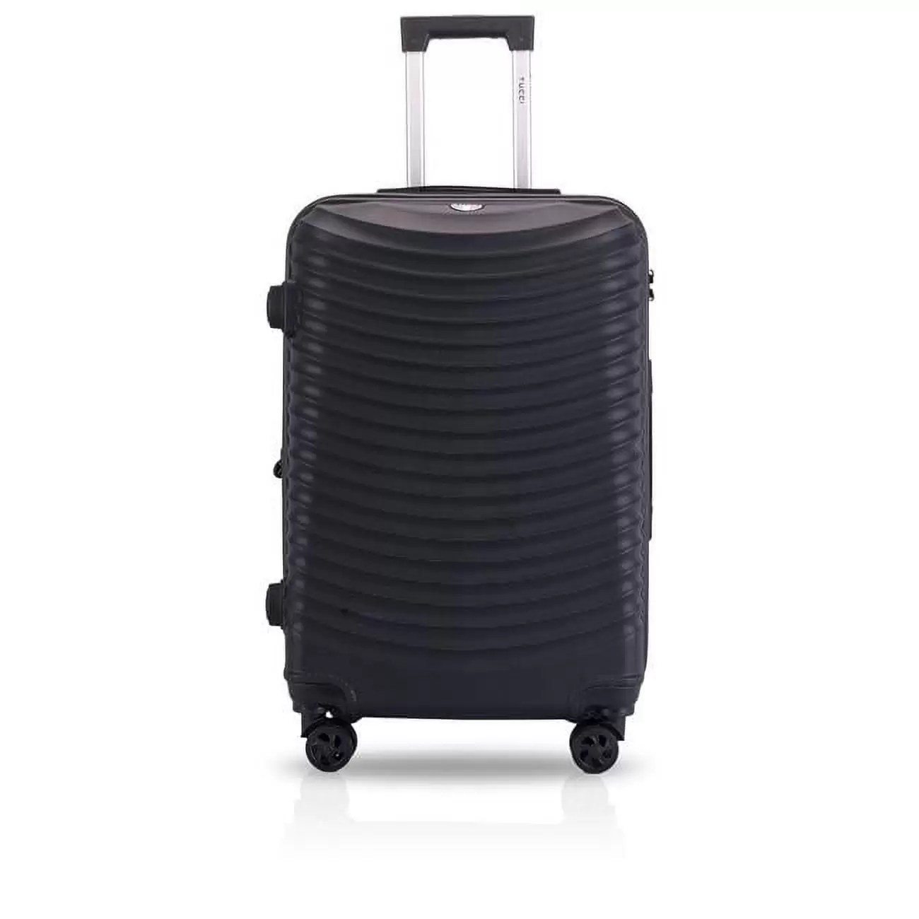 TUCCI T0281-20in-BLK 20 in. Flettere T0281 ABS Carry-On Luggage. Black