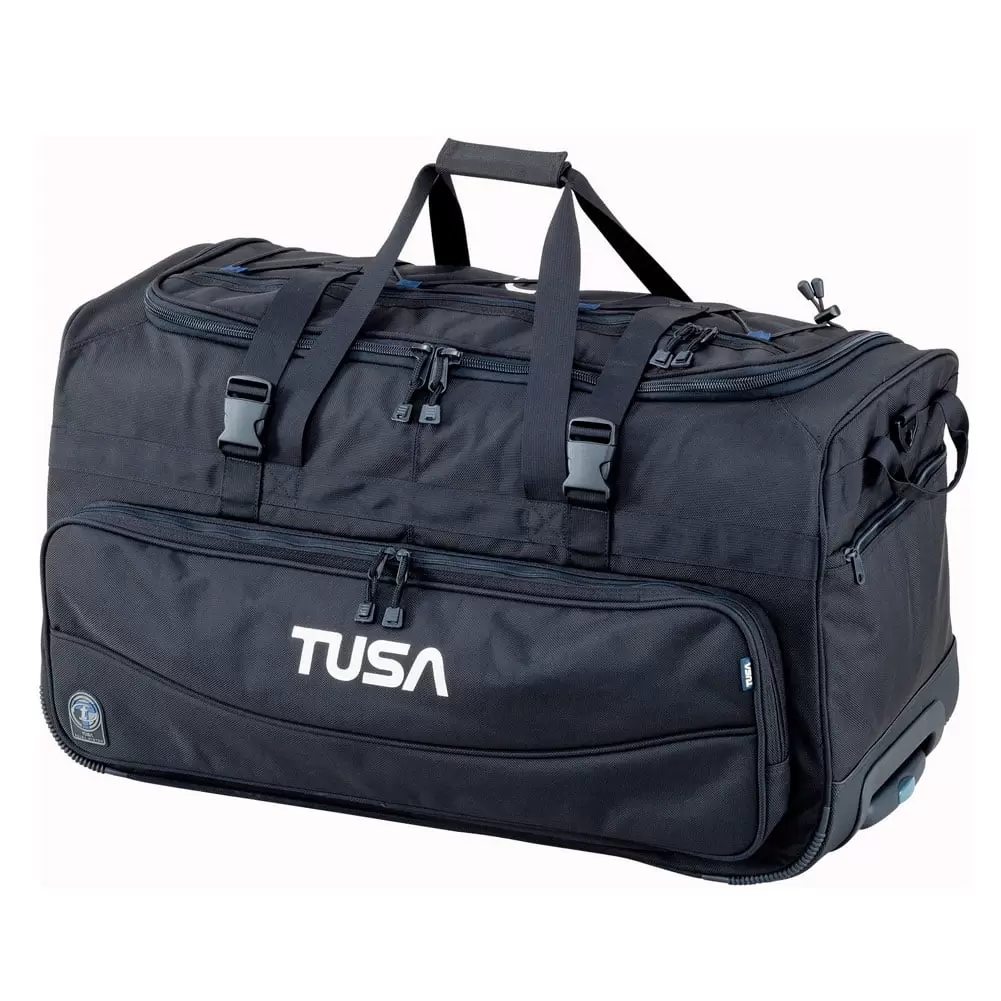 TUSA Adult Unisex Roller Black Duffel Bag (RD-2-BK)