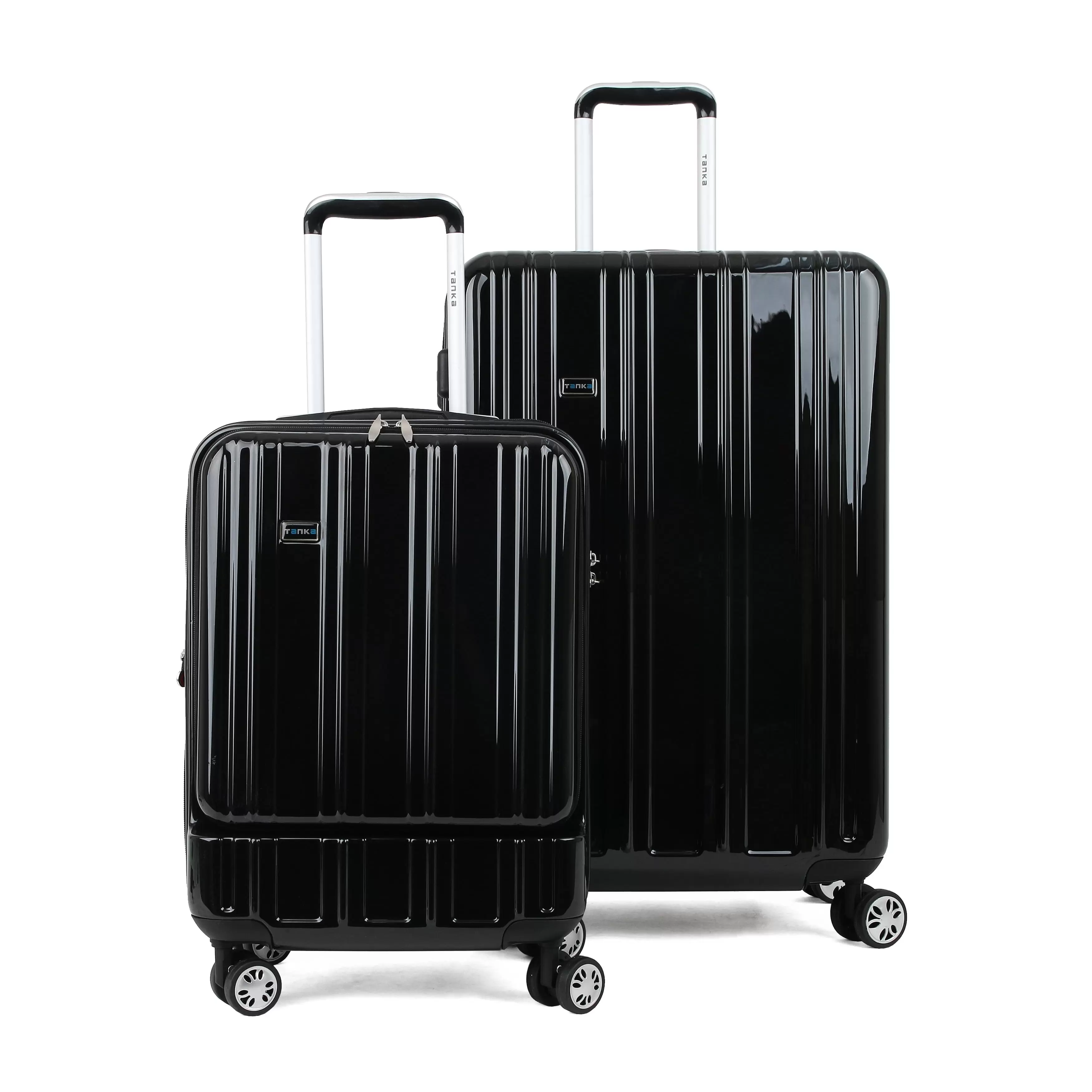 Tanka Yuma Hardside Expandable 2-Piece Luggage Spinner Set - 19 (Tablet/laptop sleeve in front pocket) and 26