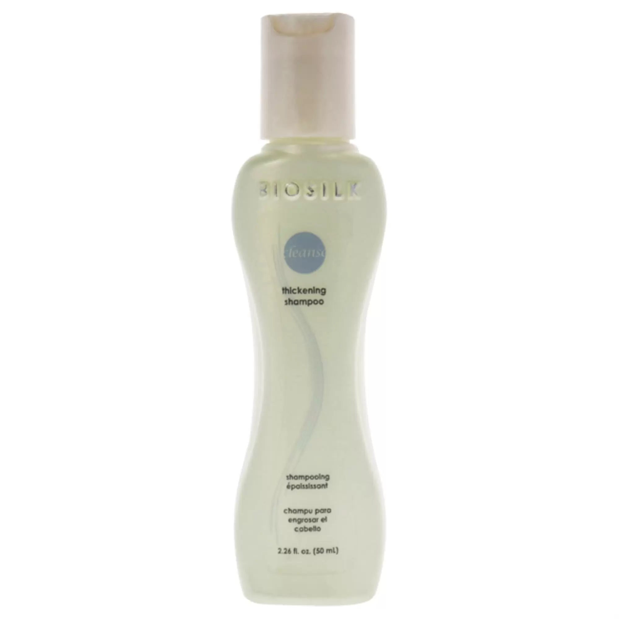 Thickening Shampoo - Travel Size by Biosilk for Unisex - 2.26 oz Shampoo