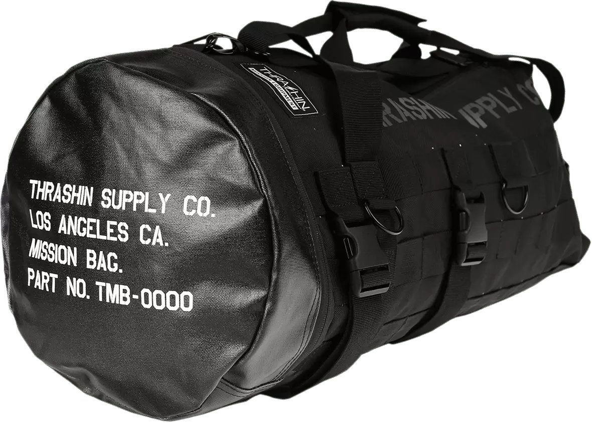 Thrashin Supply - TMB-0000 - Mission Duffle Bag Black