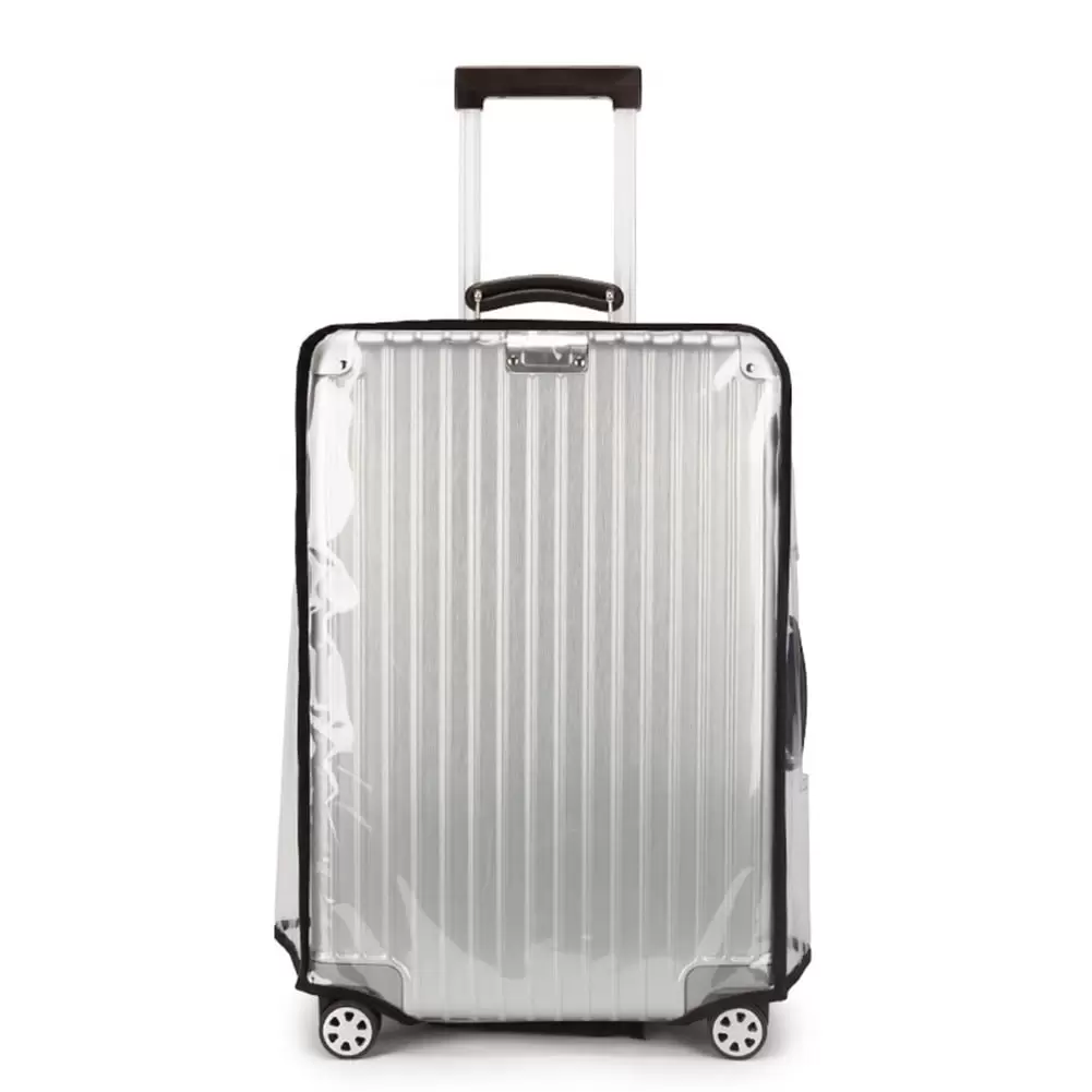 Transparent Pvc Travel Luggage Waterproof Suitcase Cover Washable Bag