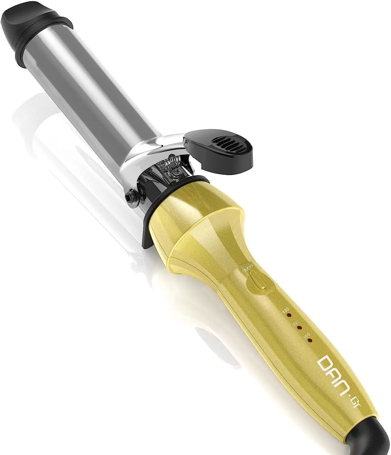 Travel Mini Curling Iron.Titanium 1 inch Small Kids Curling Iron Compact Dual Voltage with 3 Settings Fast Heating