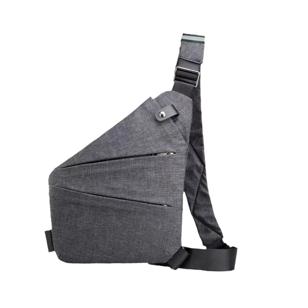 Travel Personal Anti-theft Crossbody Bag Sports Running Invisible Wallet Leisure Multi-functional Anti-splash Men's Chest Bag