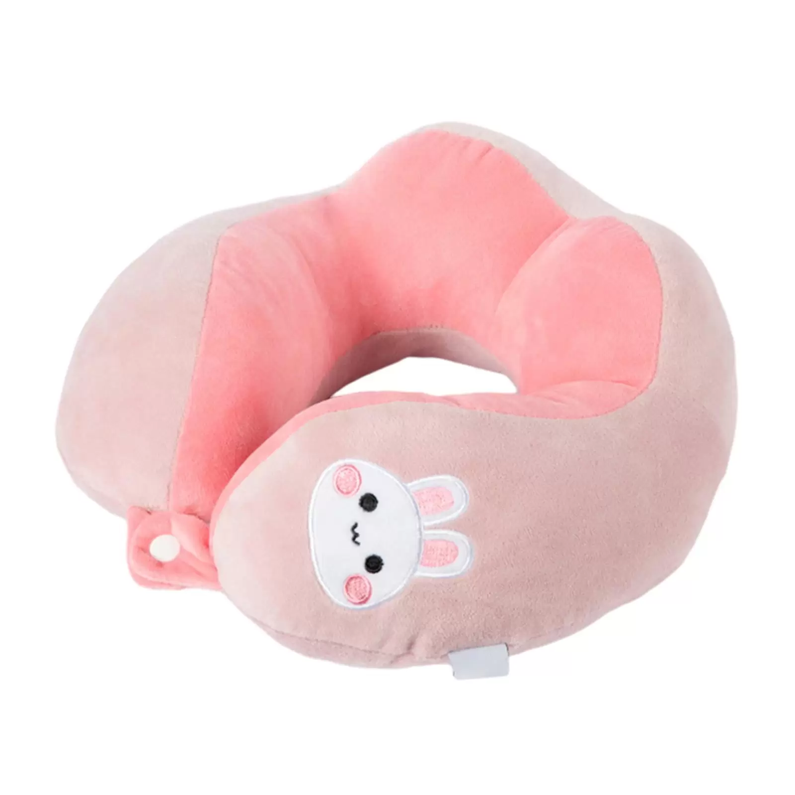 Travel Pillow U Shape Pillow Adults Cartoon Neck Support Pillow Neck Pillow for Backpacking Car Train Airplane Sleeping Rest Pink