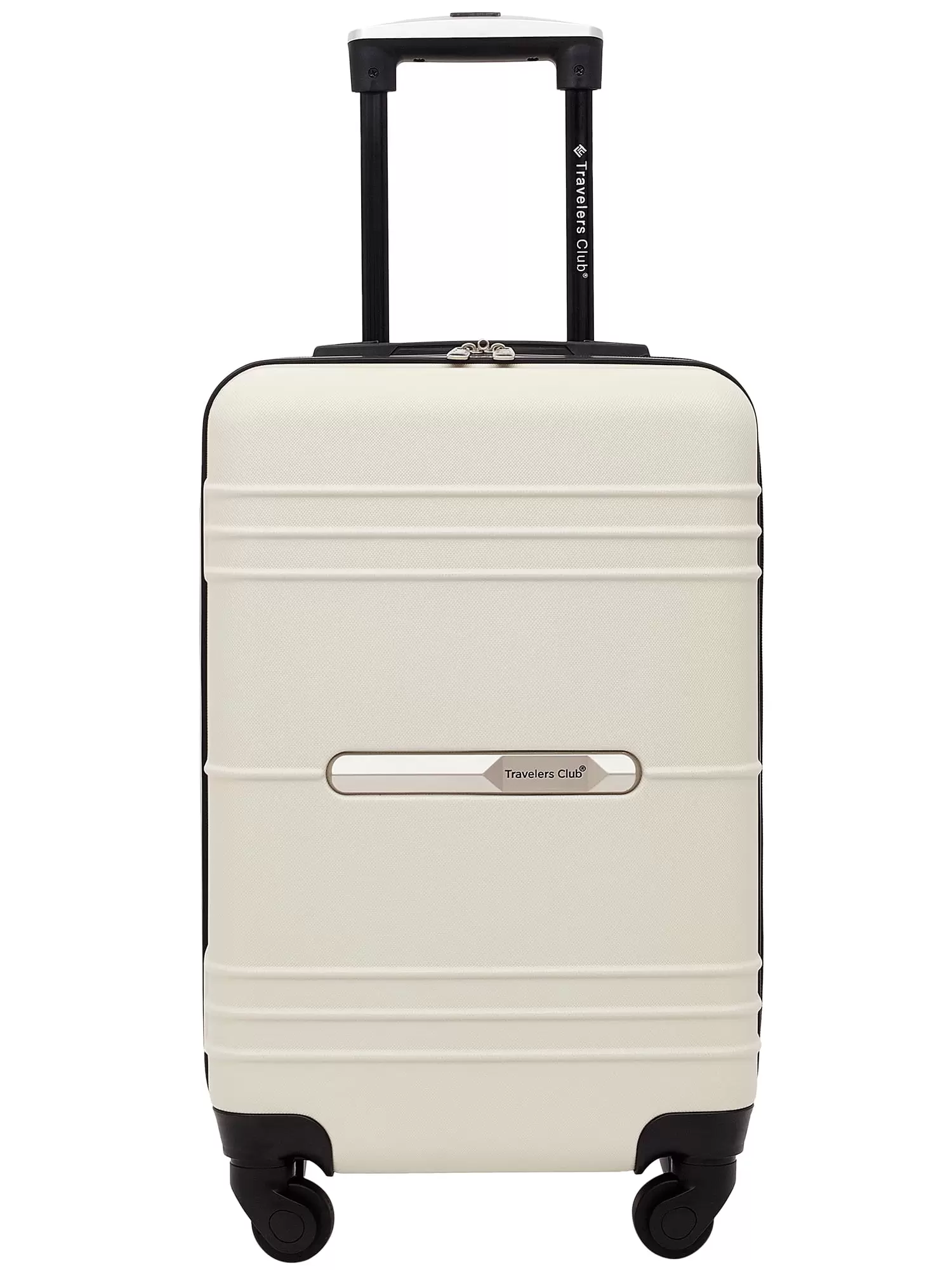 Travelers Club Richmond Hardside 20 Rolling Carry-on Luggage - Bone white