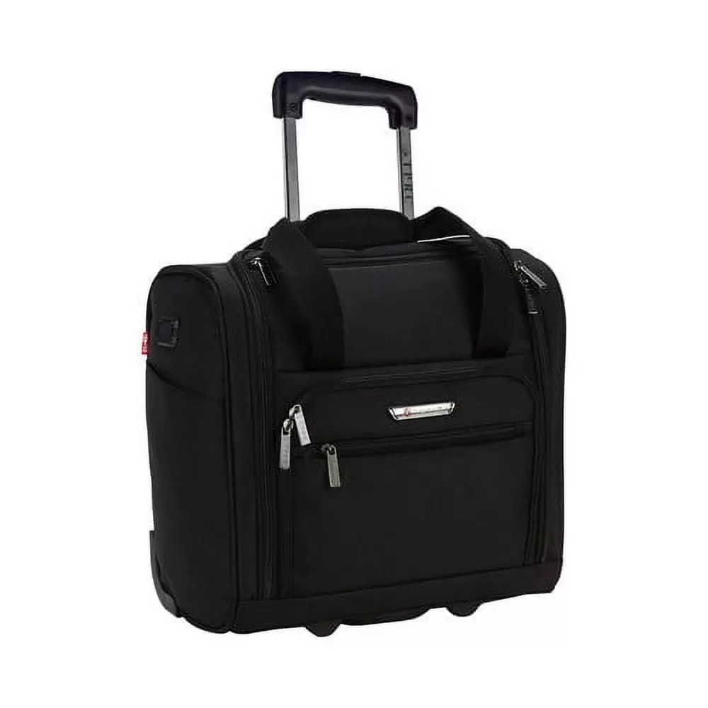 Travelers Club TPRC 15 Under seater USB Port Carry-On Luggage - Black