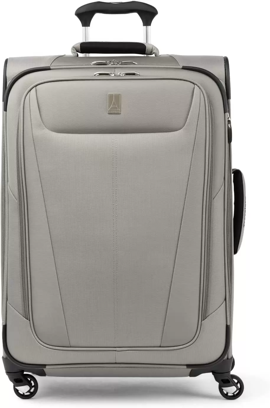 Travelpro Maxlite 5 Softside Expandable Luggage with 4 Spinner Wheels. Lightweight Suitcase. Men and Women. Champagne. Checked-Medium 25-Inch Champagne Checked-Medium 25-Inch