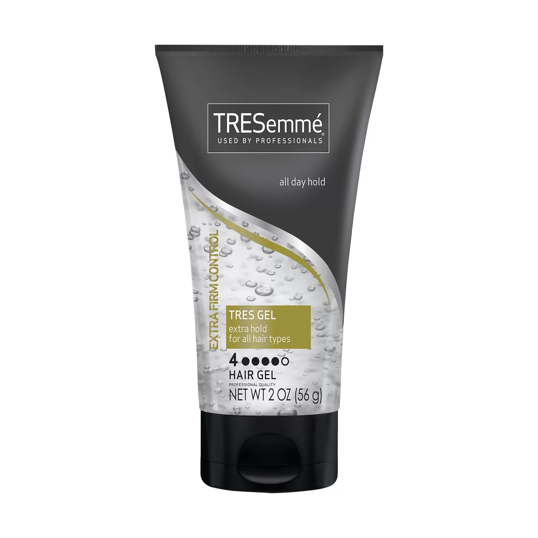 Tresemme TRES Two Frizz Control Humidity Resistant Squeeze Hair Styling Gel. 2 oz. Travel Size