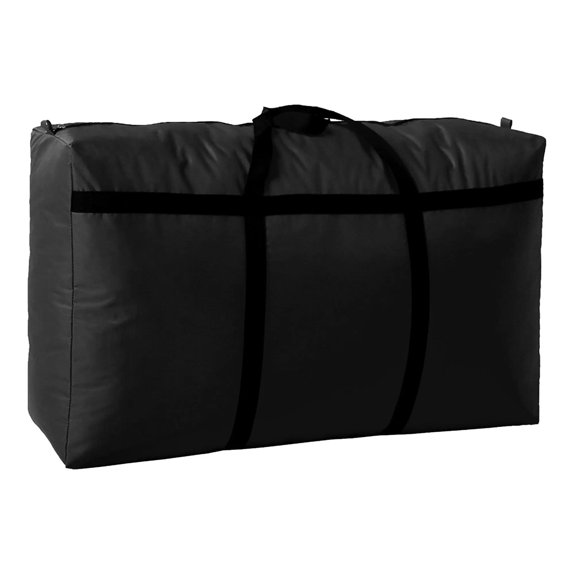 Tripumer 230L Extra Large Moving Bag Travel Luggage Bag Foldable Waterproof Storage Bag Double Zipper and Strong Handle Moving Available Black