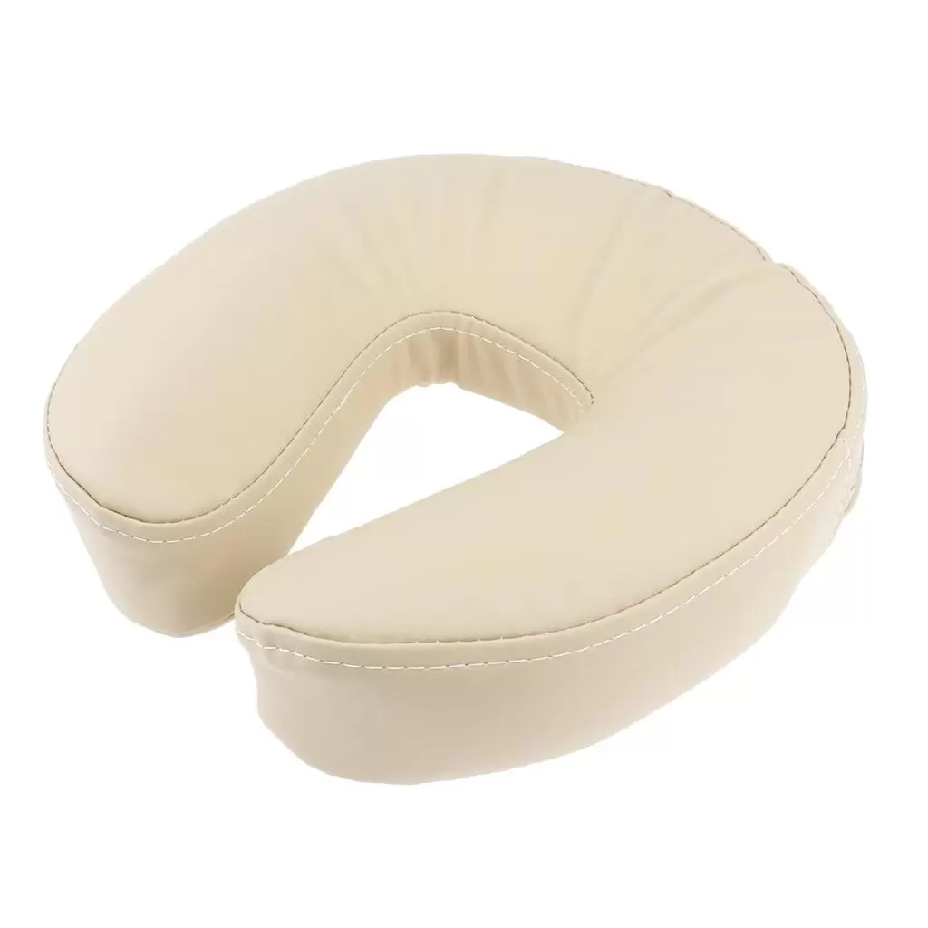 U Shape Massage Table Cradle Face Down Pillow Head Rest Cushion Pad Washable .