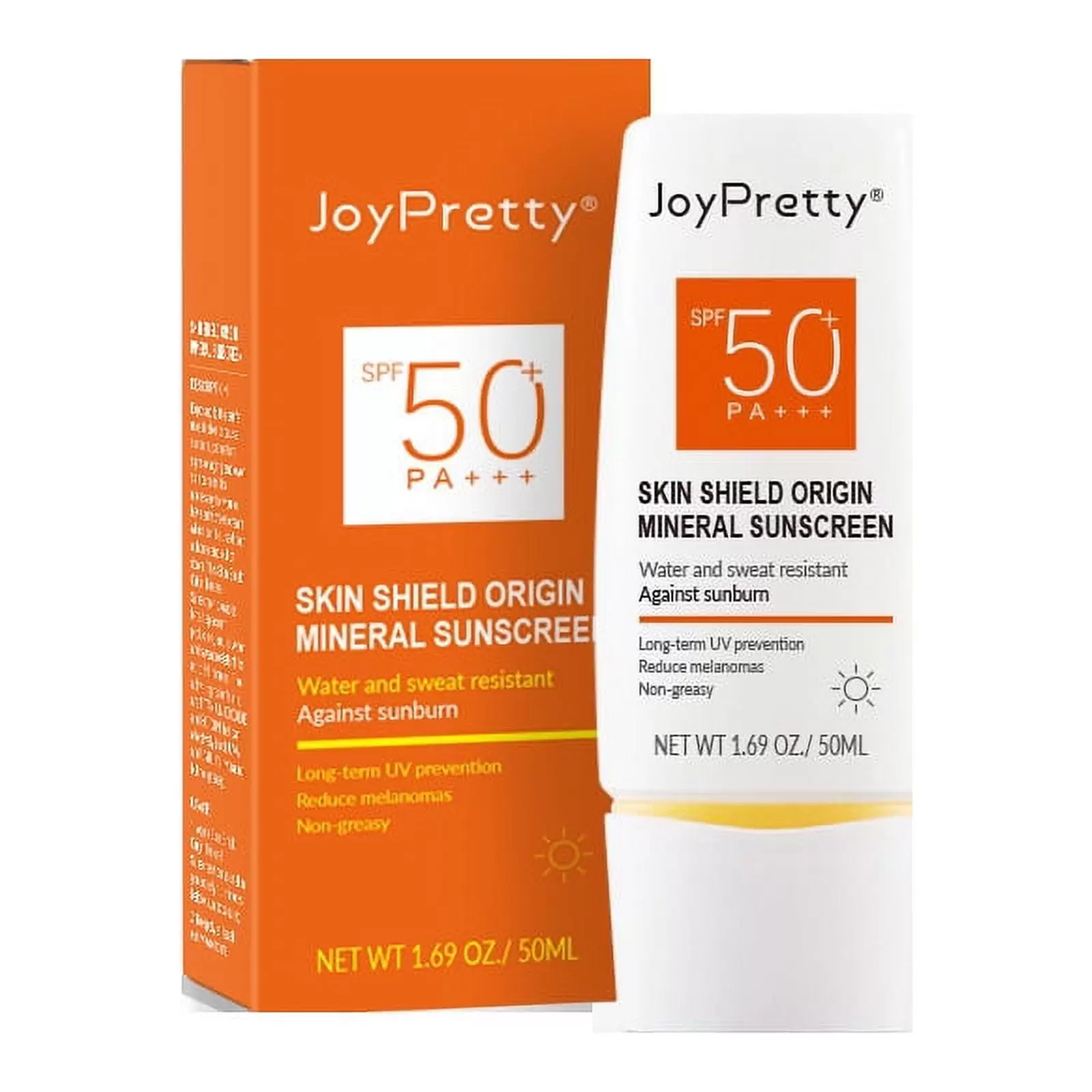 UV Clear Tinted Face Sunscreen Broad-Spectrum SPF 50 Face Sunscreen for Sensitive Skin or Acne-Prone Skin. Oil-Free