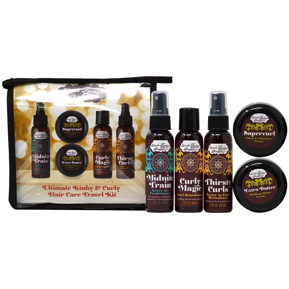 Uncle Funky's Daughter Kinky & Curly Sampler Travel Kit