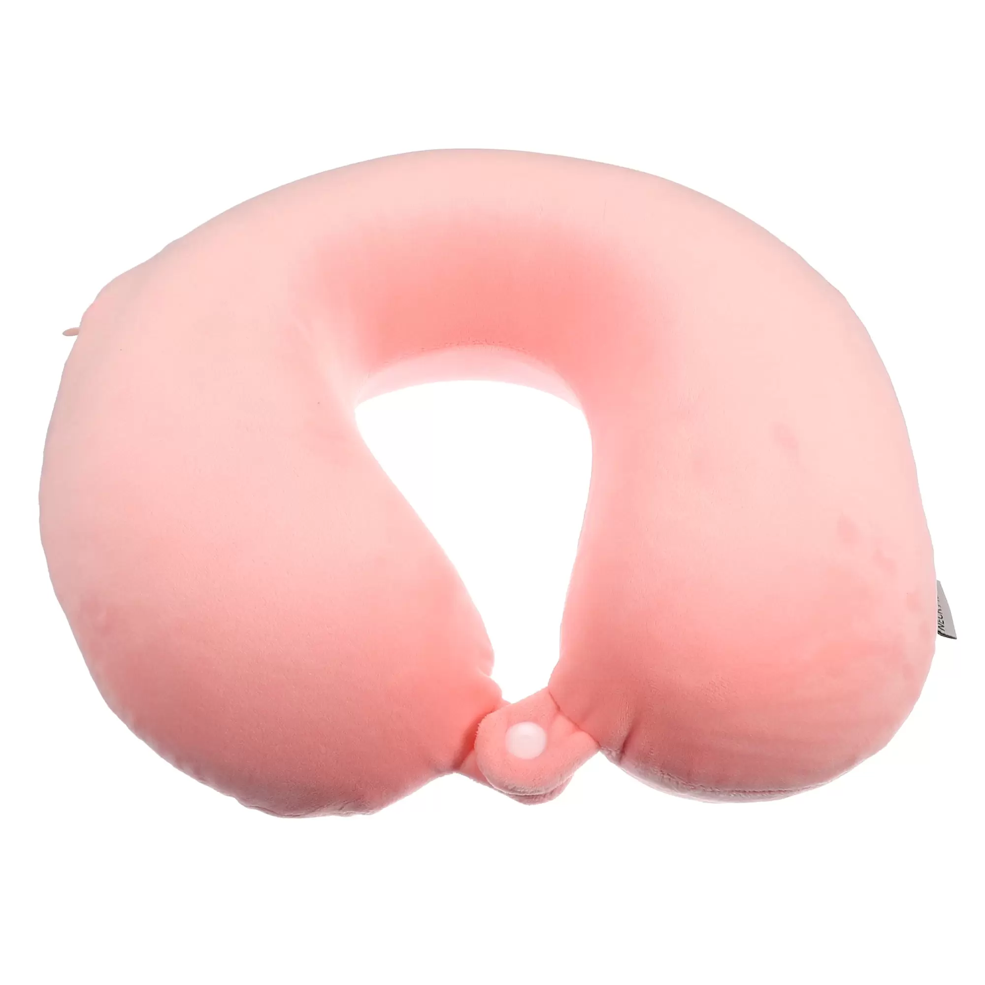 Unique Bargains 1Pc U Shaped Memory Foam Pillow Neck Pillow Cushion Home Travel Office Pillow Cushion Pink