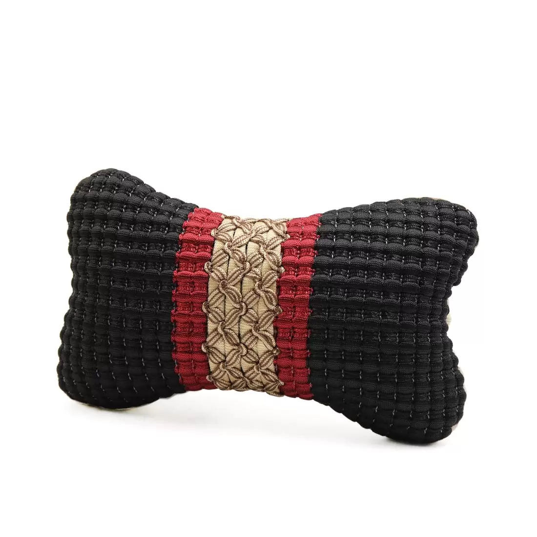 Unique Bargains Headrest Pillow Seat Travel Head Neck Rest Support Cushion Pad Bone Shaped Car