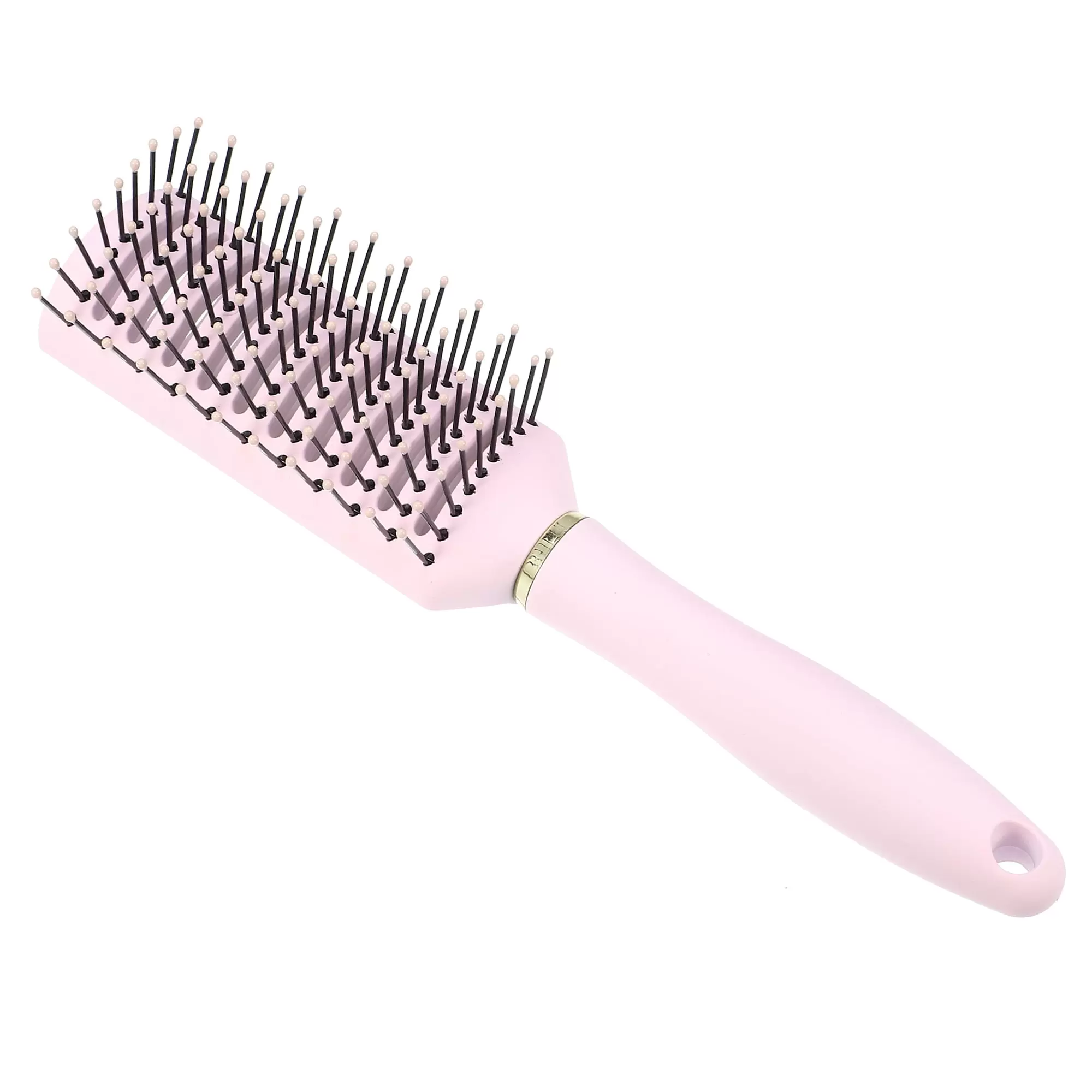 Unique Bargains Vent Hair Brush Detangling Brush for Women and Men Travel Wet Hair Brush for Curly Straight Wavy Hair Pink