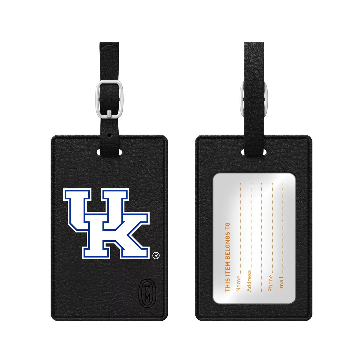 University of Kentucky V2 Black Bag Tag. Classic V1