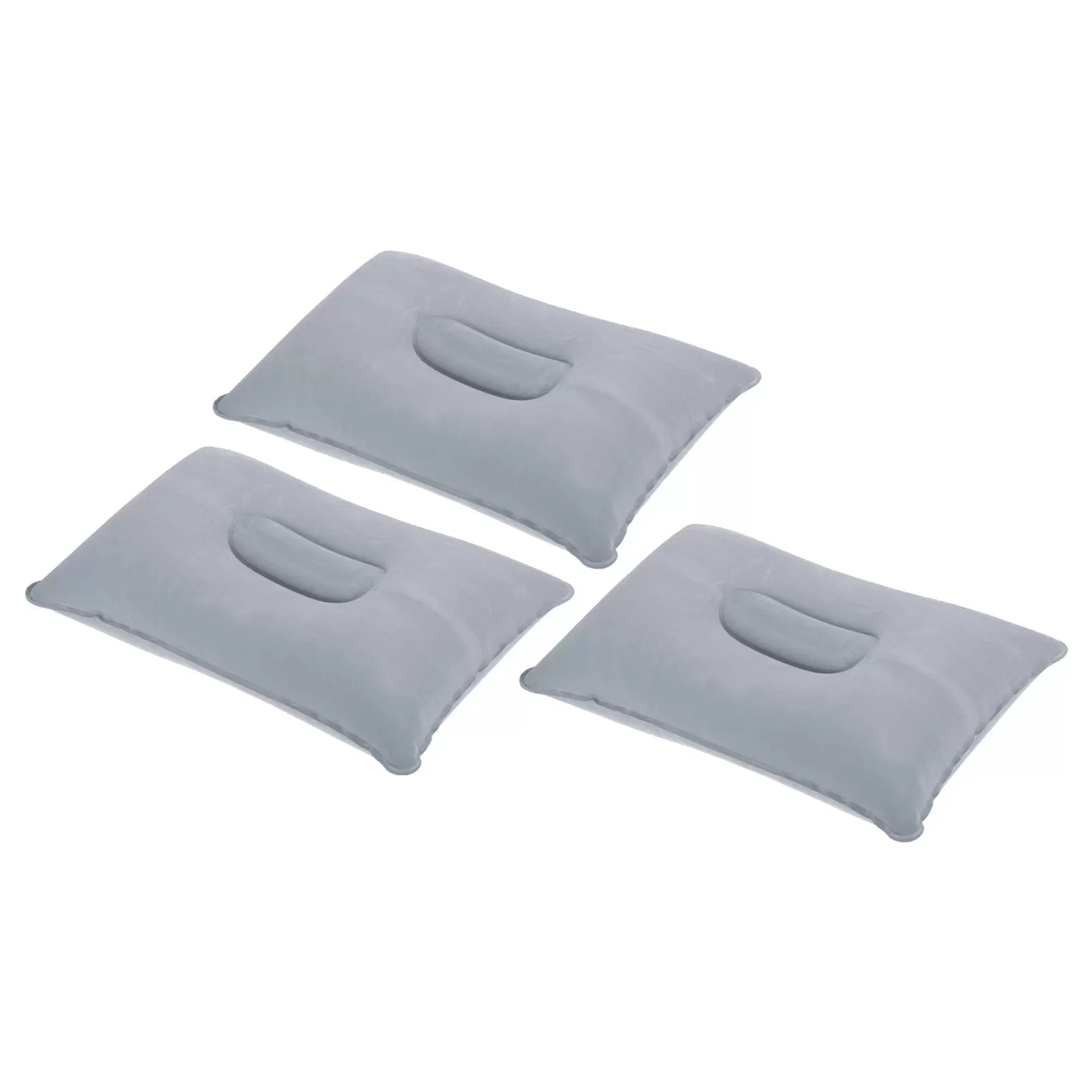 Uxcell Inflatable Pillow. Ultralight Camping Travel Pillow for Hiking. Gray 3 Pack