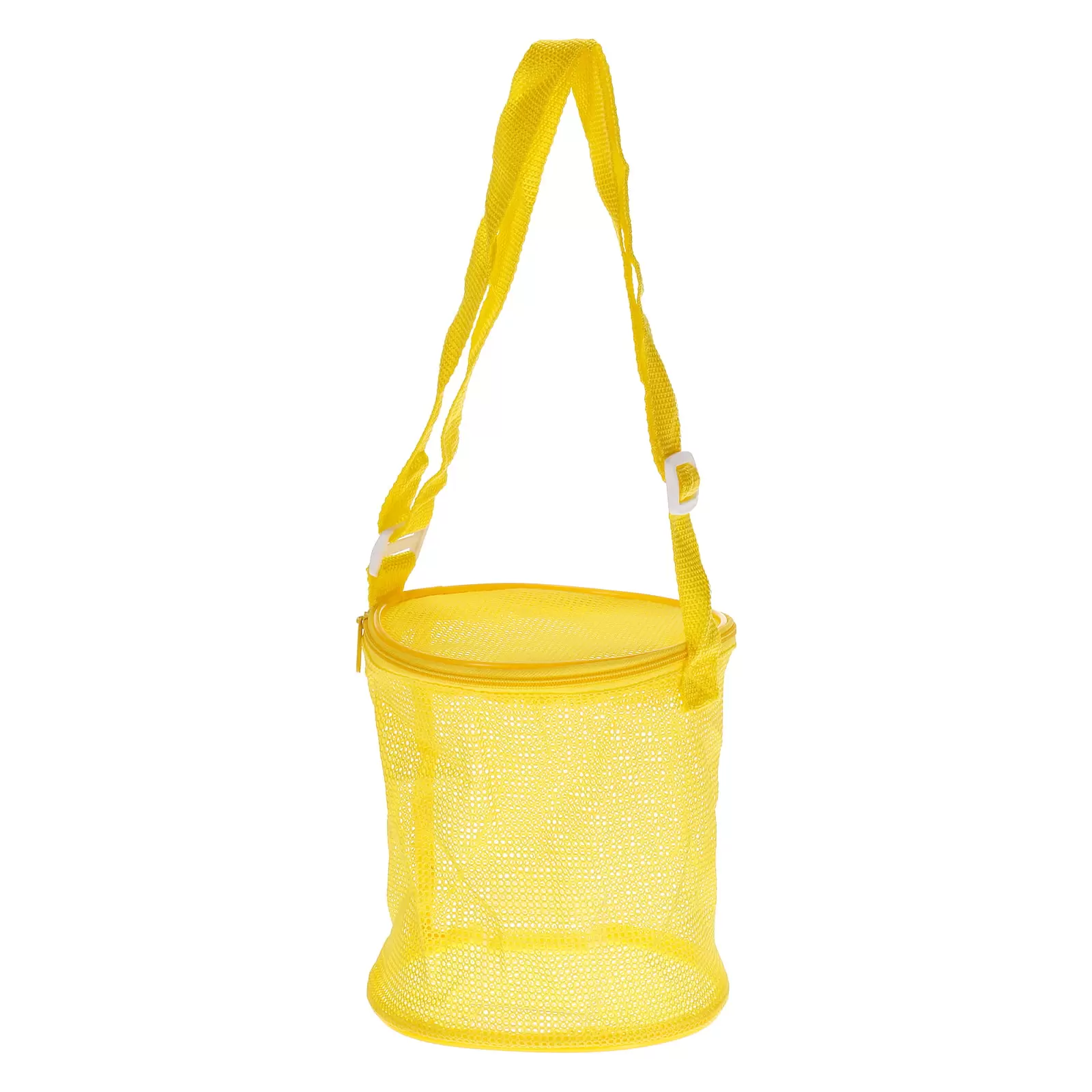 Uxcell Mesh Beach Bag Sea Shells Mesh Tote Sand Boxes Collecting Nets Bags. Yellow