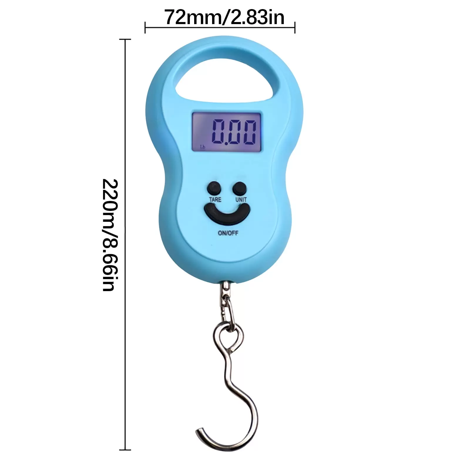 VIVAWM High Precision Portable Portable Scale Hoist Mini Electronic Scale 50kg Kitchen Scale