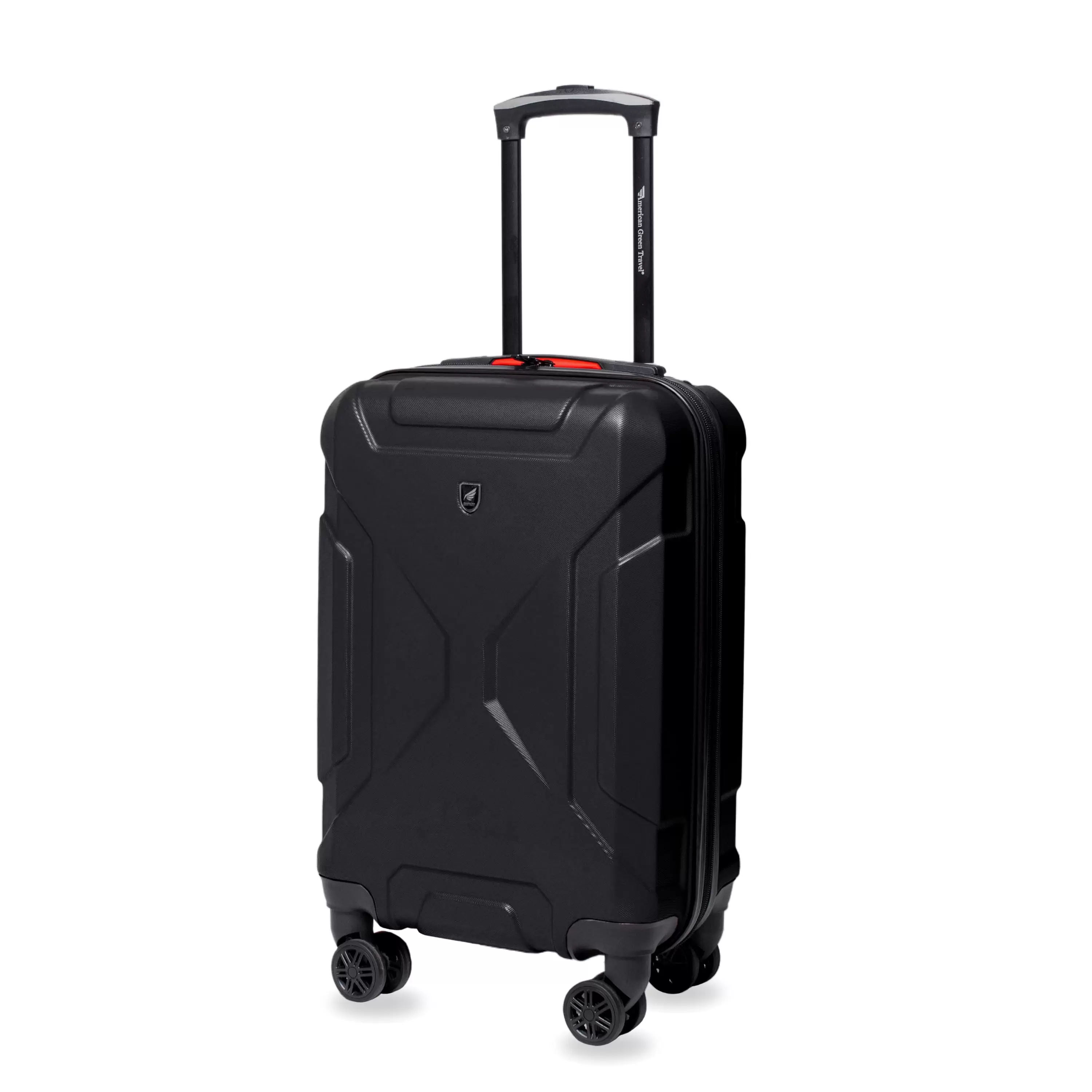 Vailor Carry On Luggage Suitcase Rolling Spinner. 20 Black