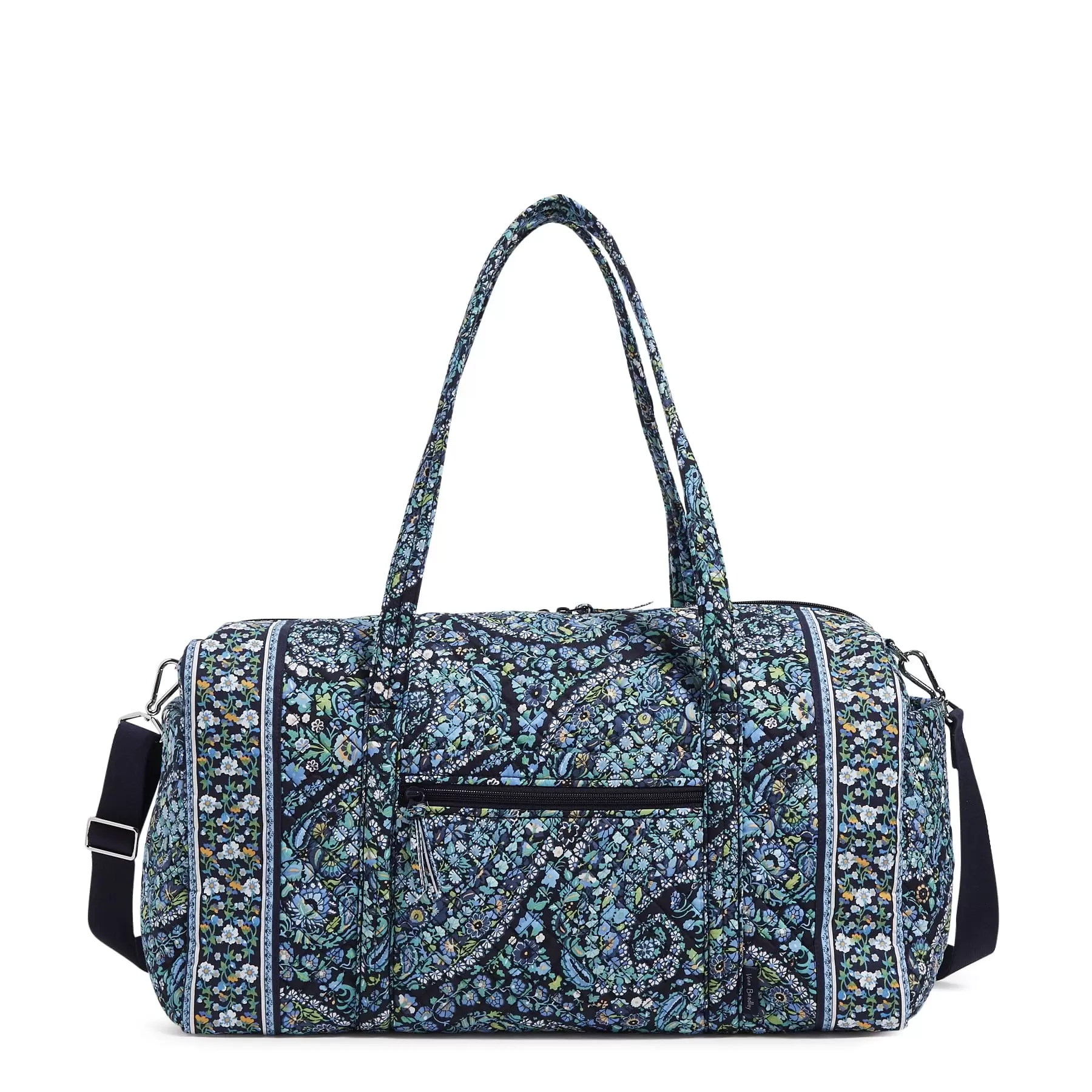 Vera Bradley Women's Cotton Large Travel Duffel Bag Dreamer Paisley