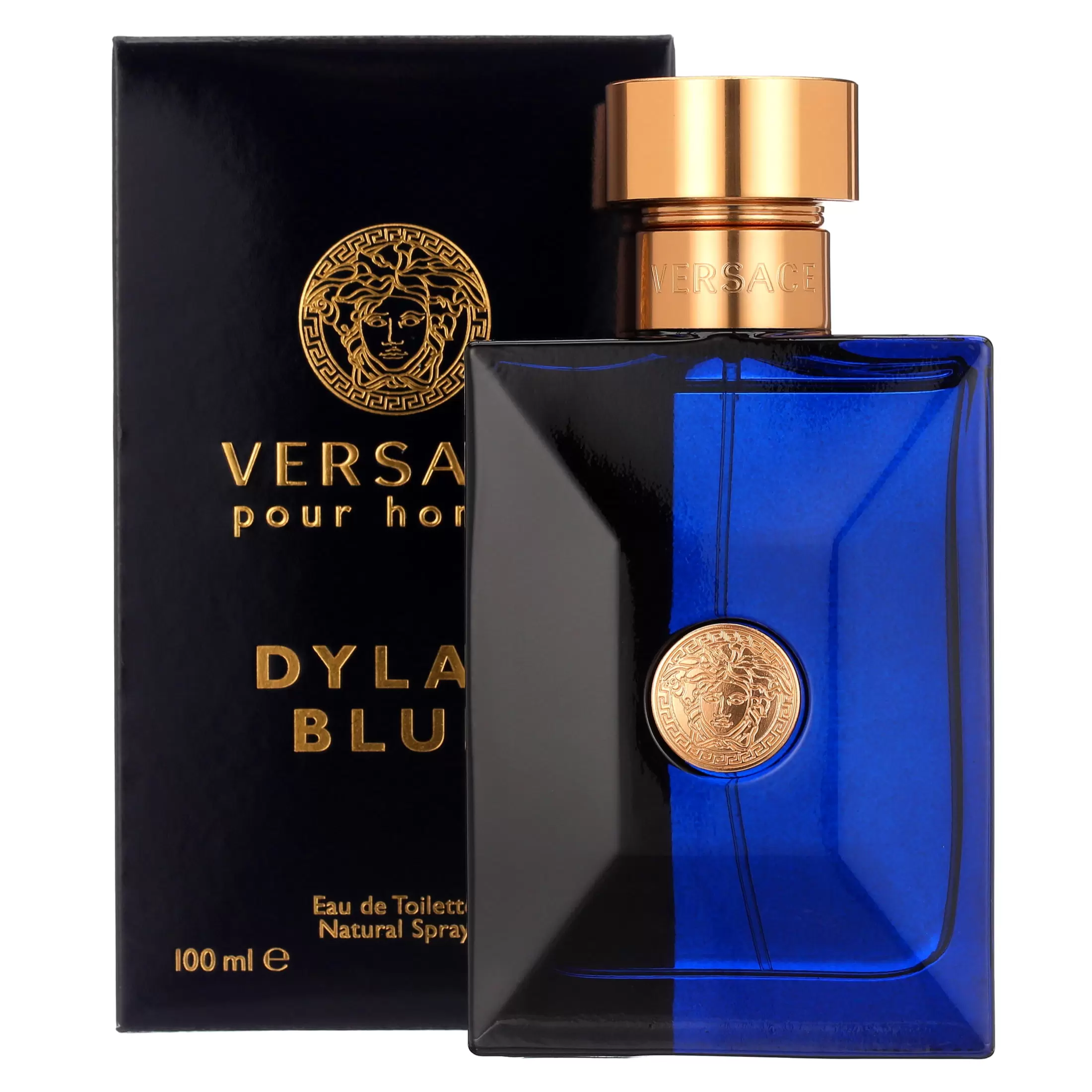 Versace Pour Homme Dylan Blue by Versace Eau De Toilette Spray 3.4 oz (Men)